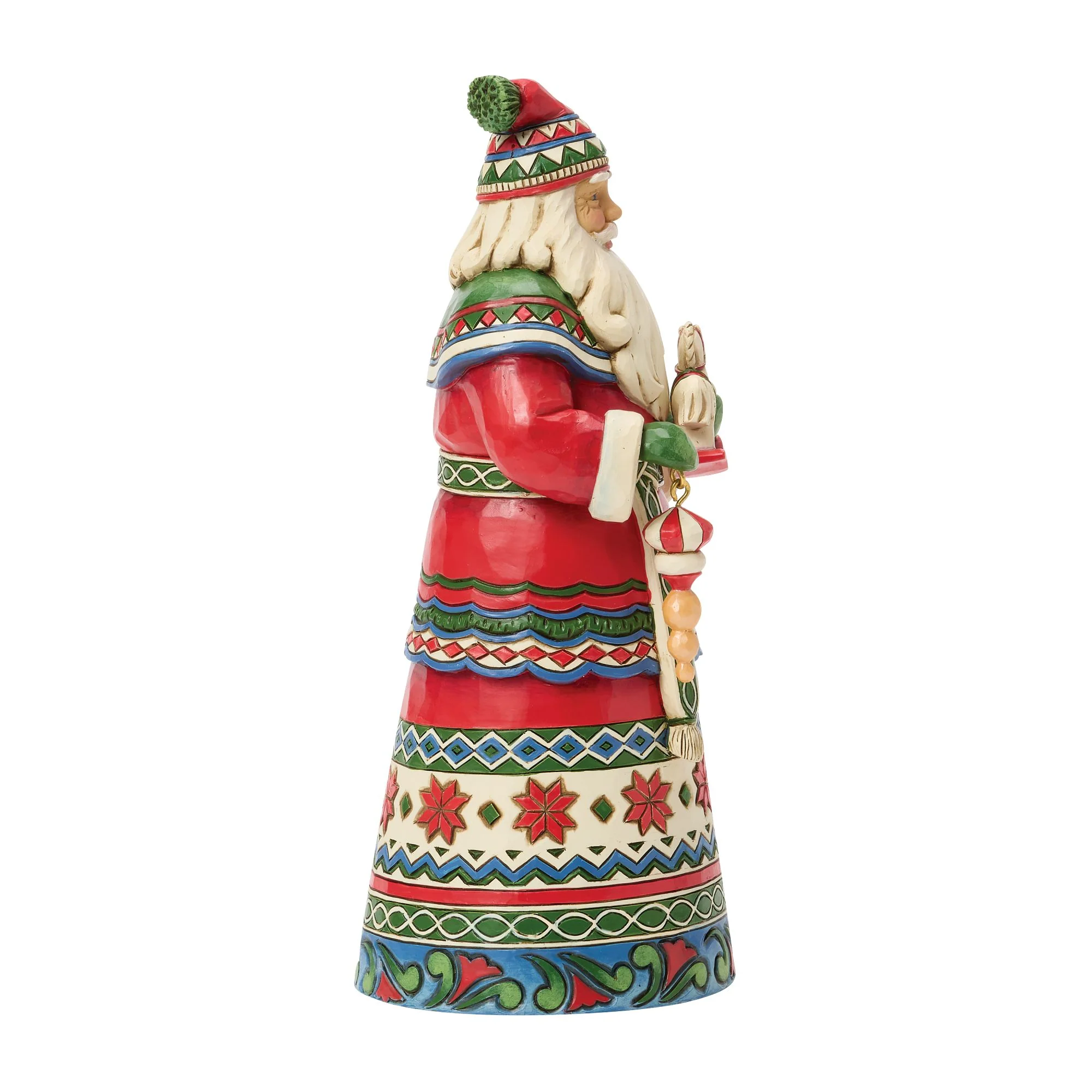 Laplander Santa with Rocking Horse Figurine - Christmas in the Land of Snow - Image 4