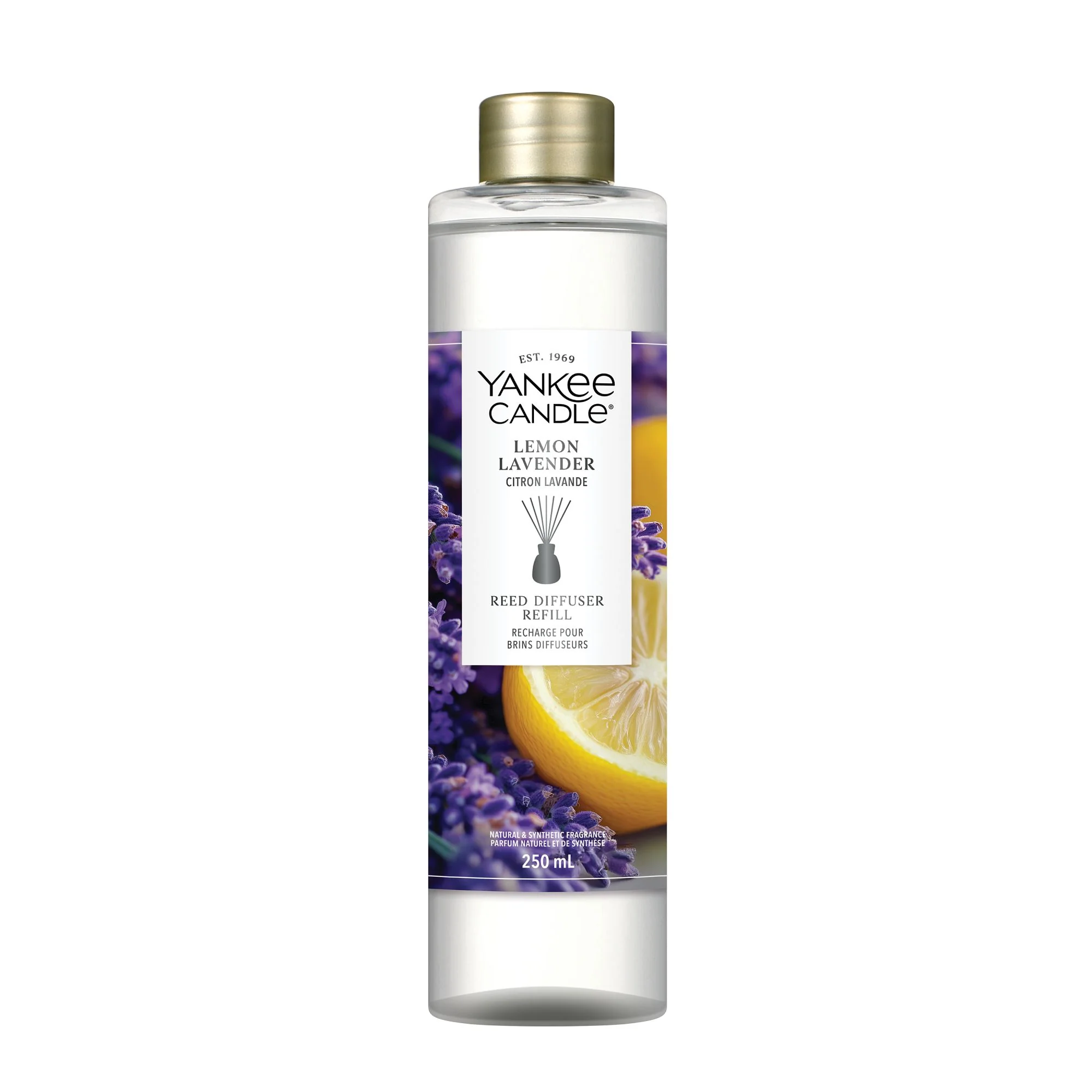Lemon Lavender Reed Diffuser Refill 200ml by Yankee Candle