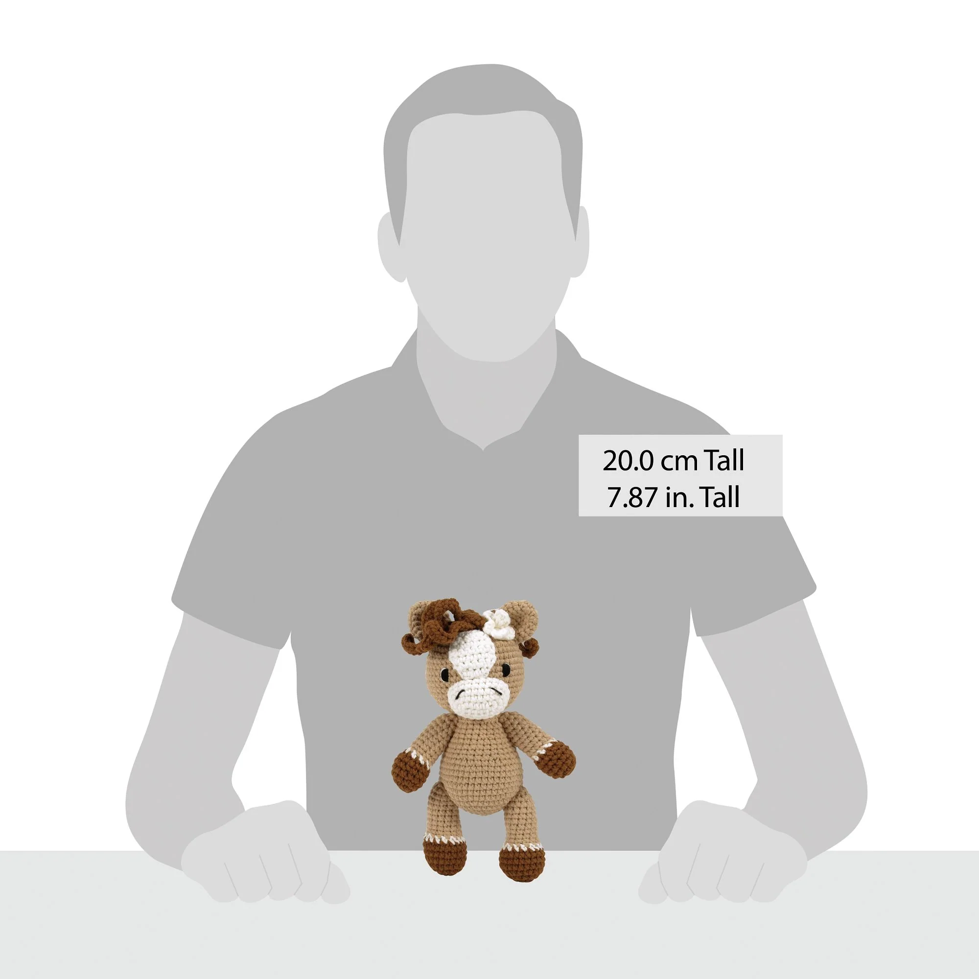 Liam the Highland Cow Soft Toy by Woolie - Image 5