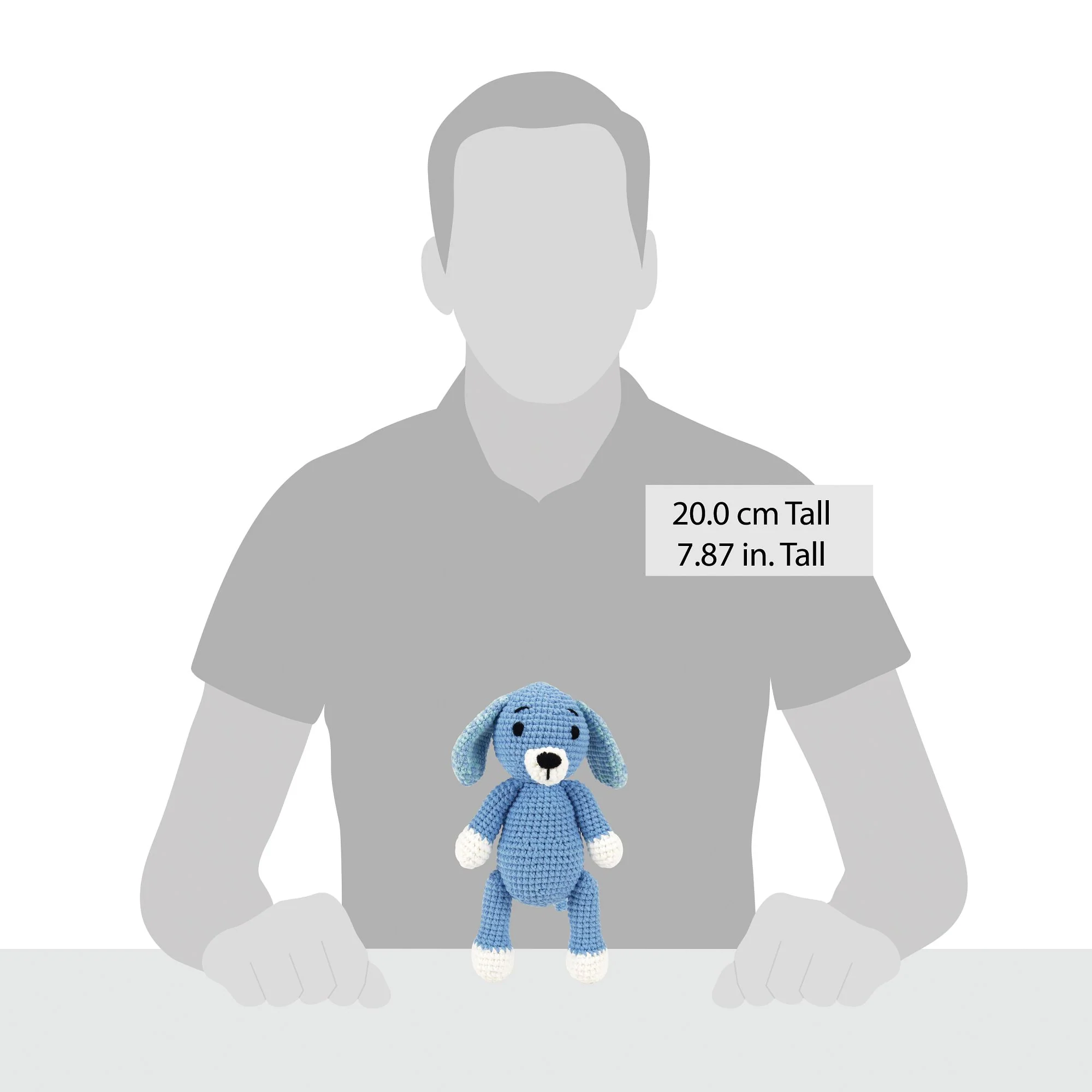 Lucas the Dog Soft Toy by Woolie - Image 5