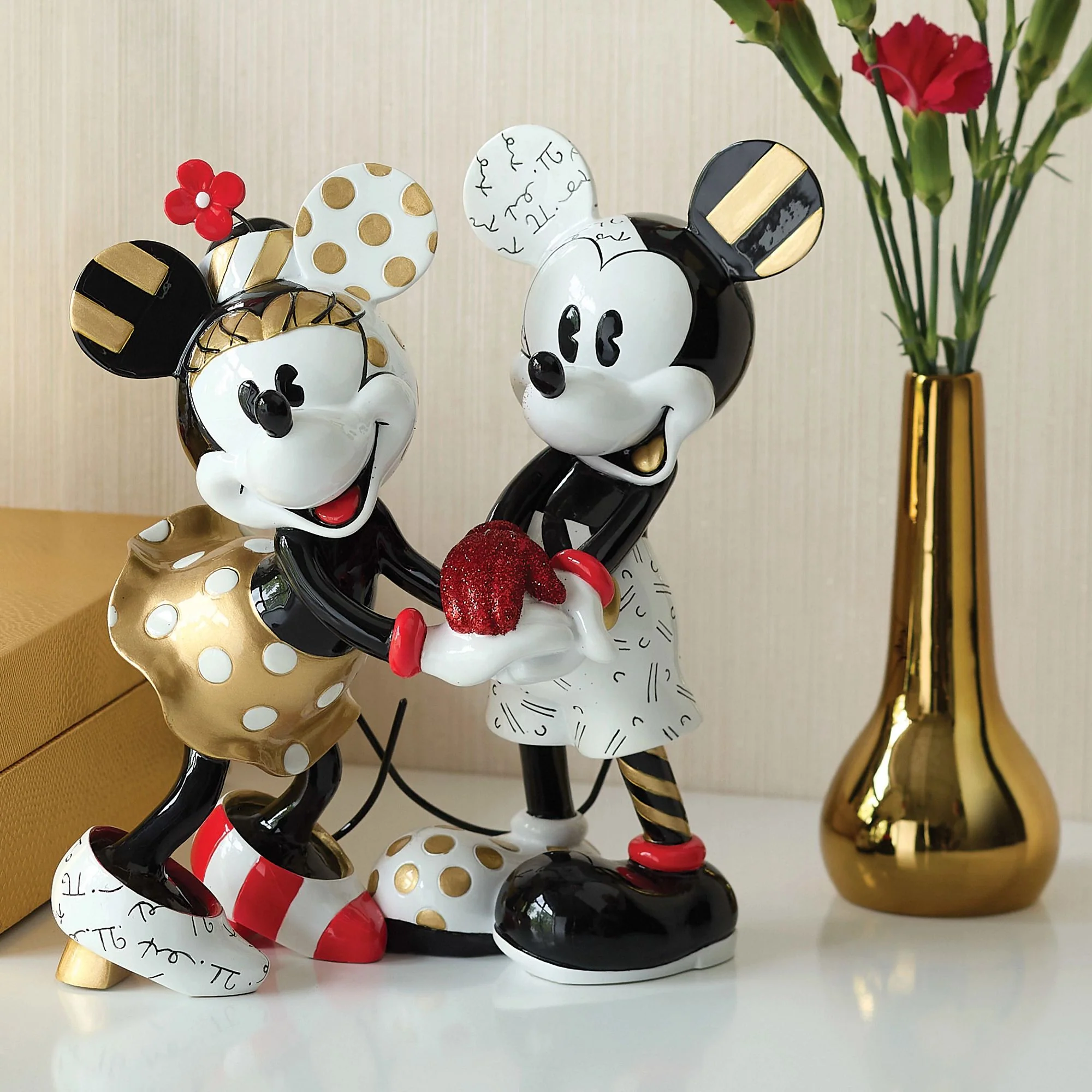 Mickey and Minnie Midas Figurine by Britto - Image 2