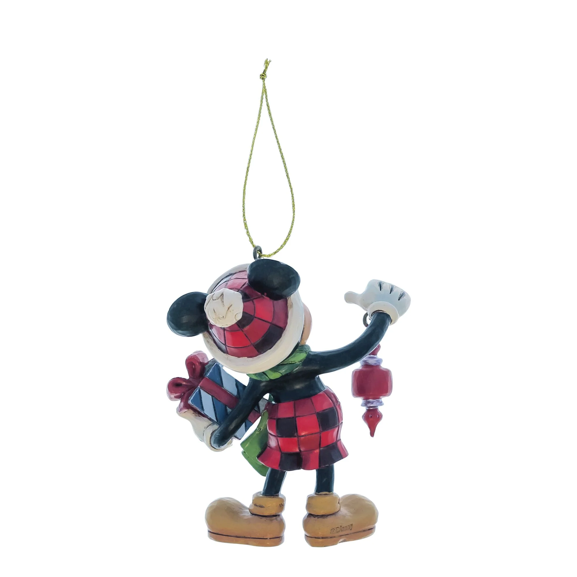 Mickey Holding Gifts Hanging Ornament - Image 2