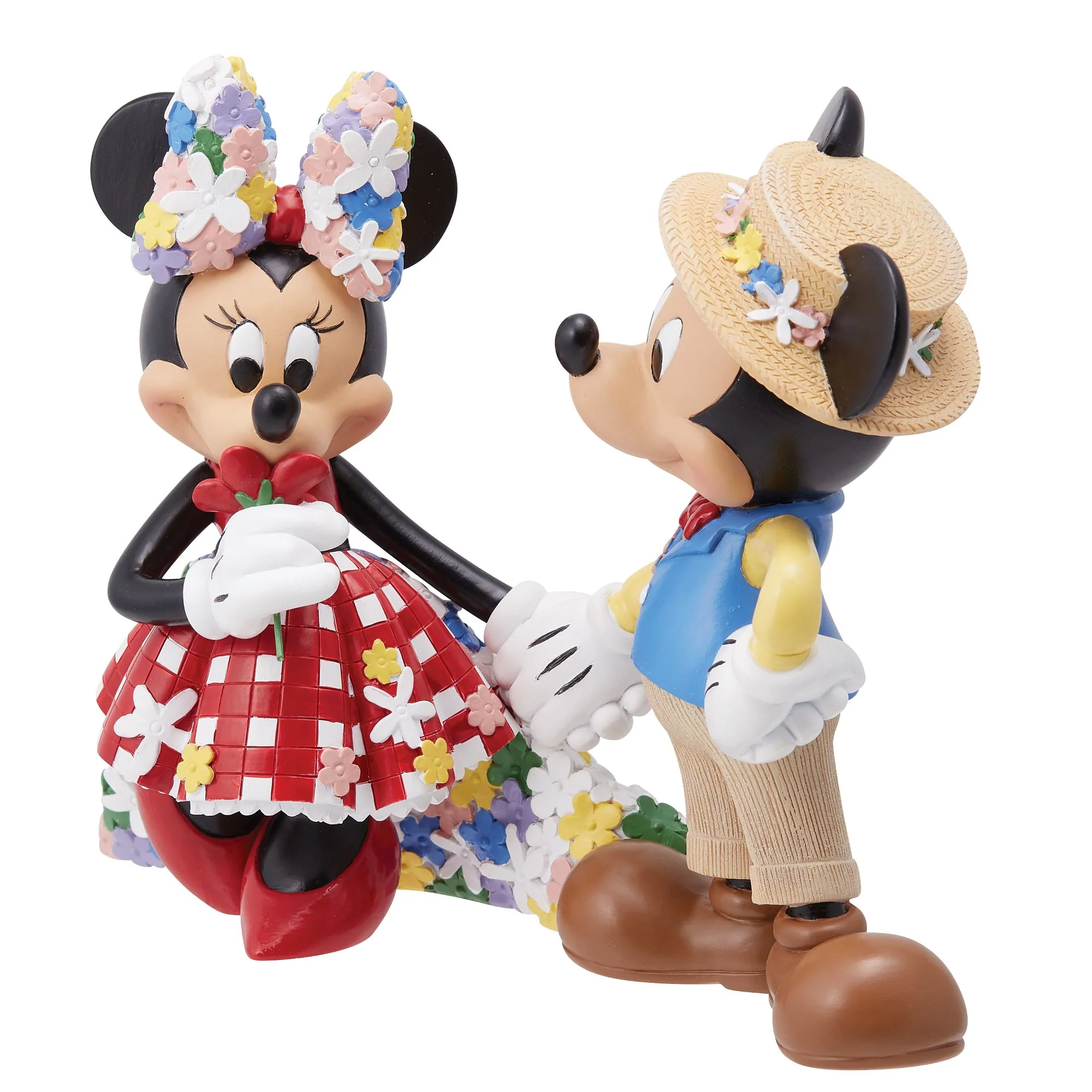 Mickey & Minnie Botanical Figurine by Disney Showcase - Image 4