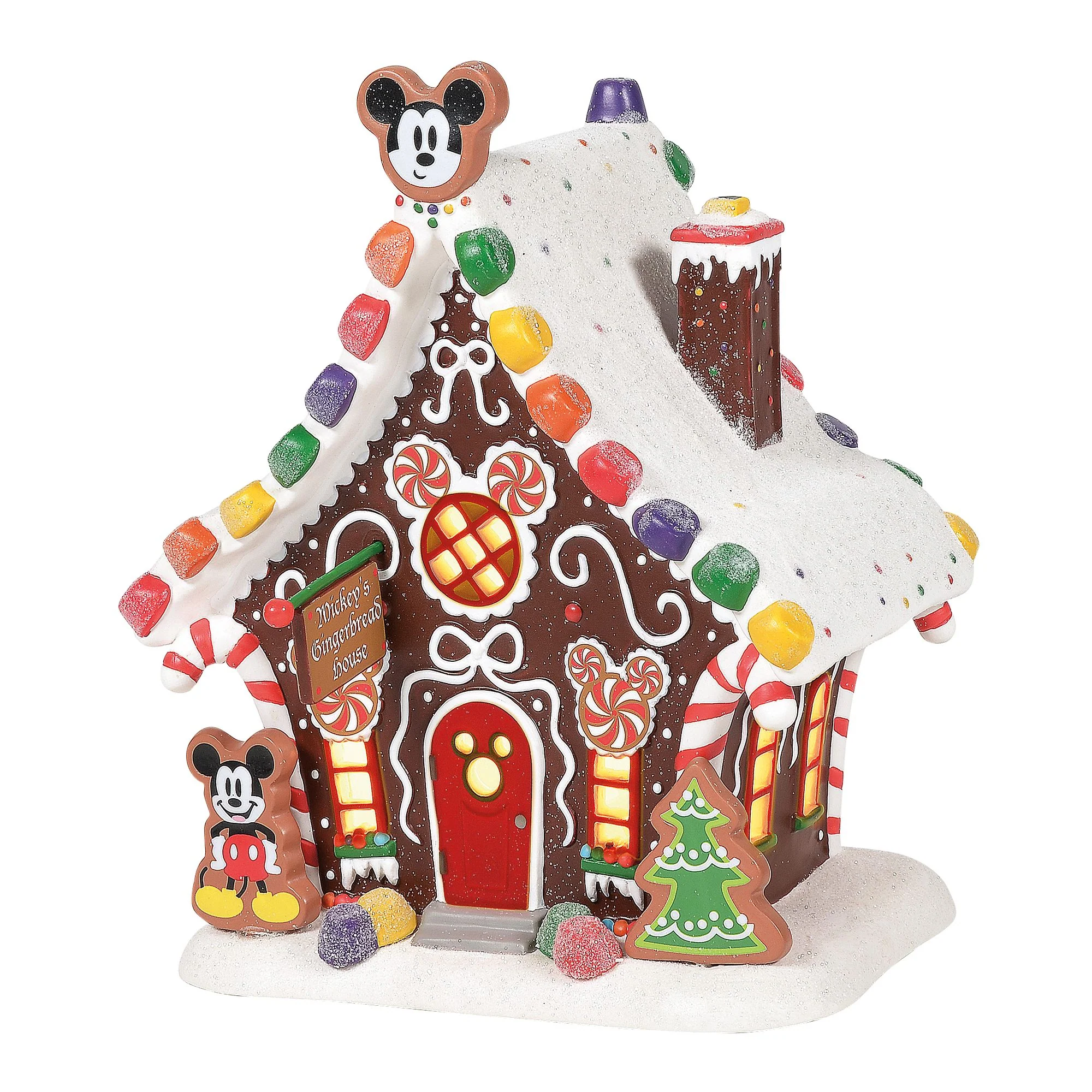 Mickey's Gingerbread House - Disney Village by D56