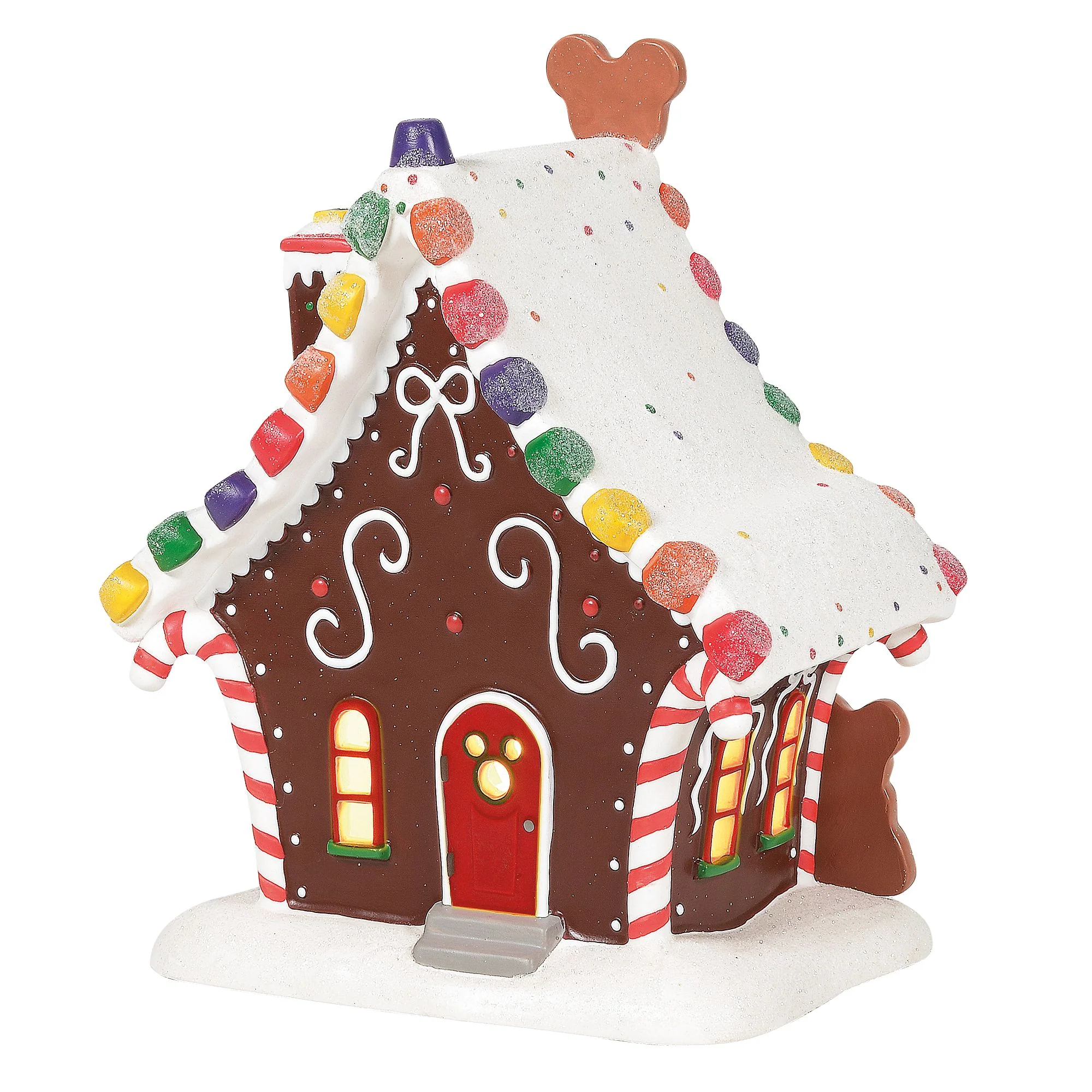 Mickey's Gingerbread House - Disney Village by D56 - Image 2