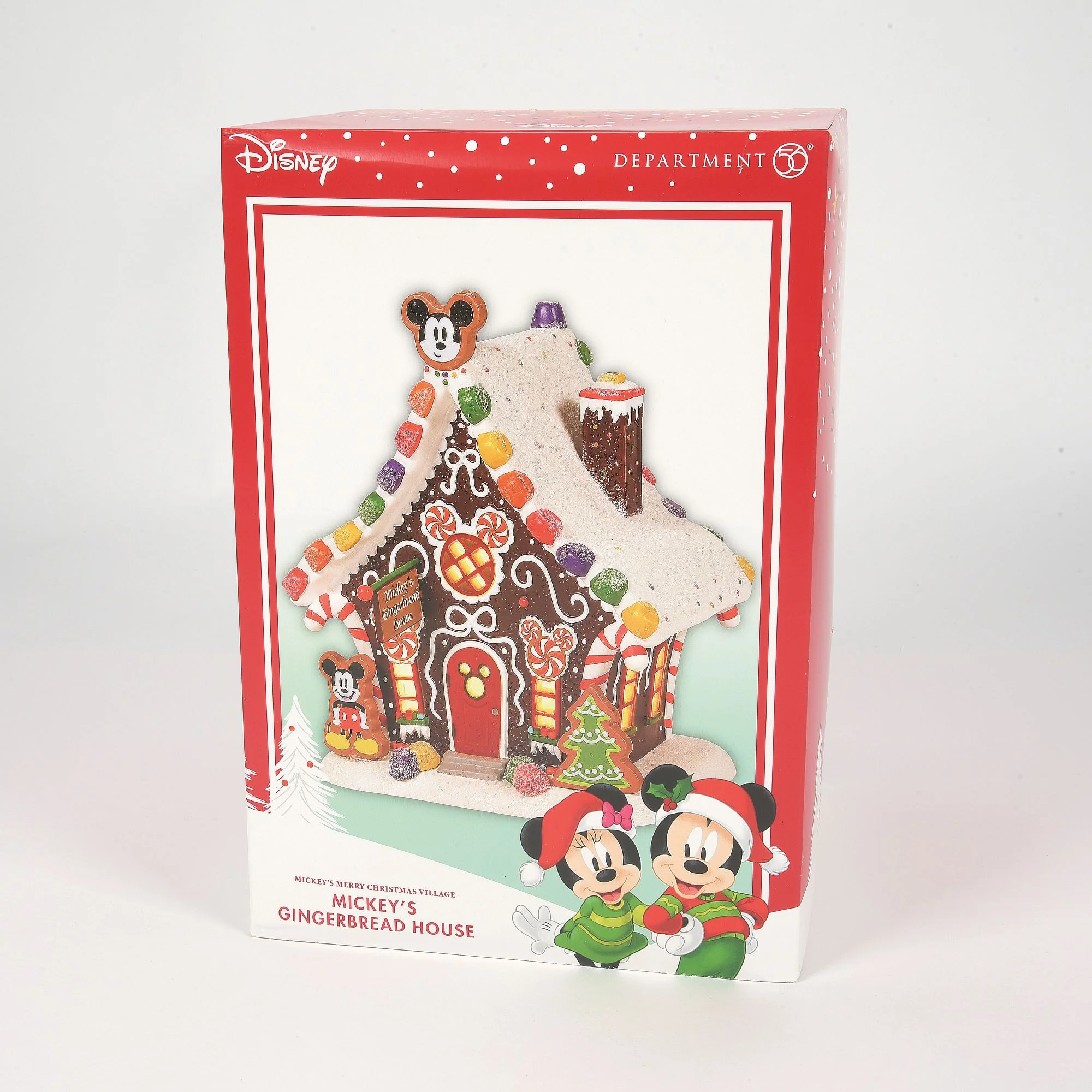 Mickey's Gingerbread House - Disney Village by D56 - Image 5