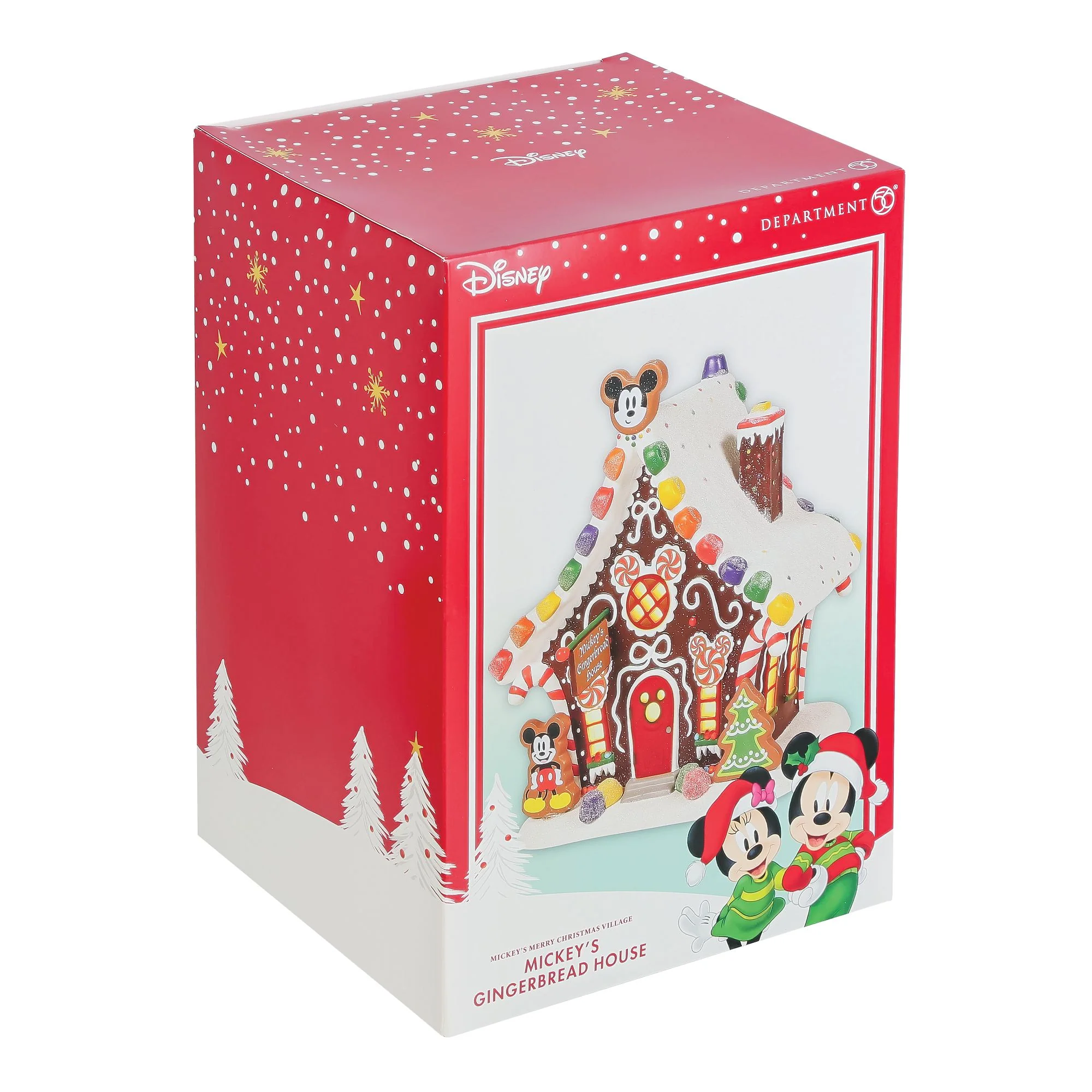 Mickey's Gingerbread House - Disney Village by D56 - Image 8