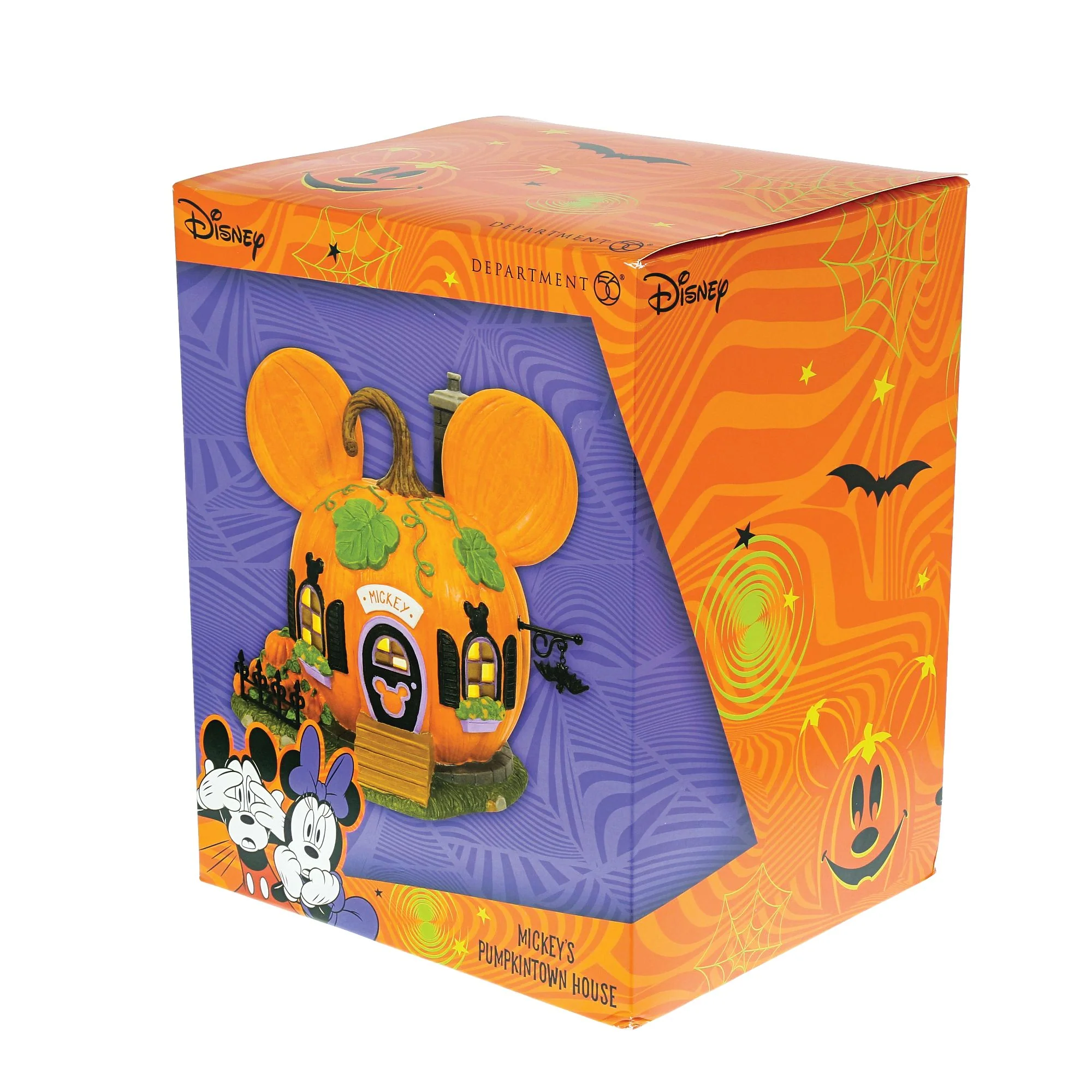 Mickey Mouse's Pumpkintown House - Disney Village by D56 - Image 6