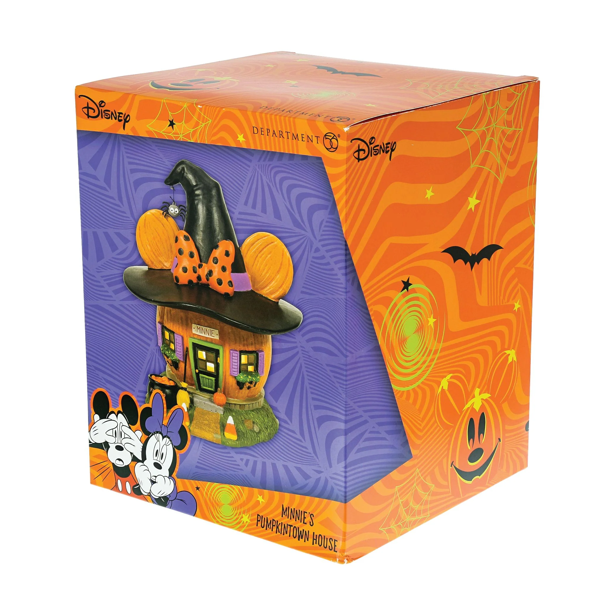 Minnie Mouse's Pumpkintown House - Disney Village by D56 - Image 6