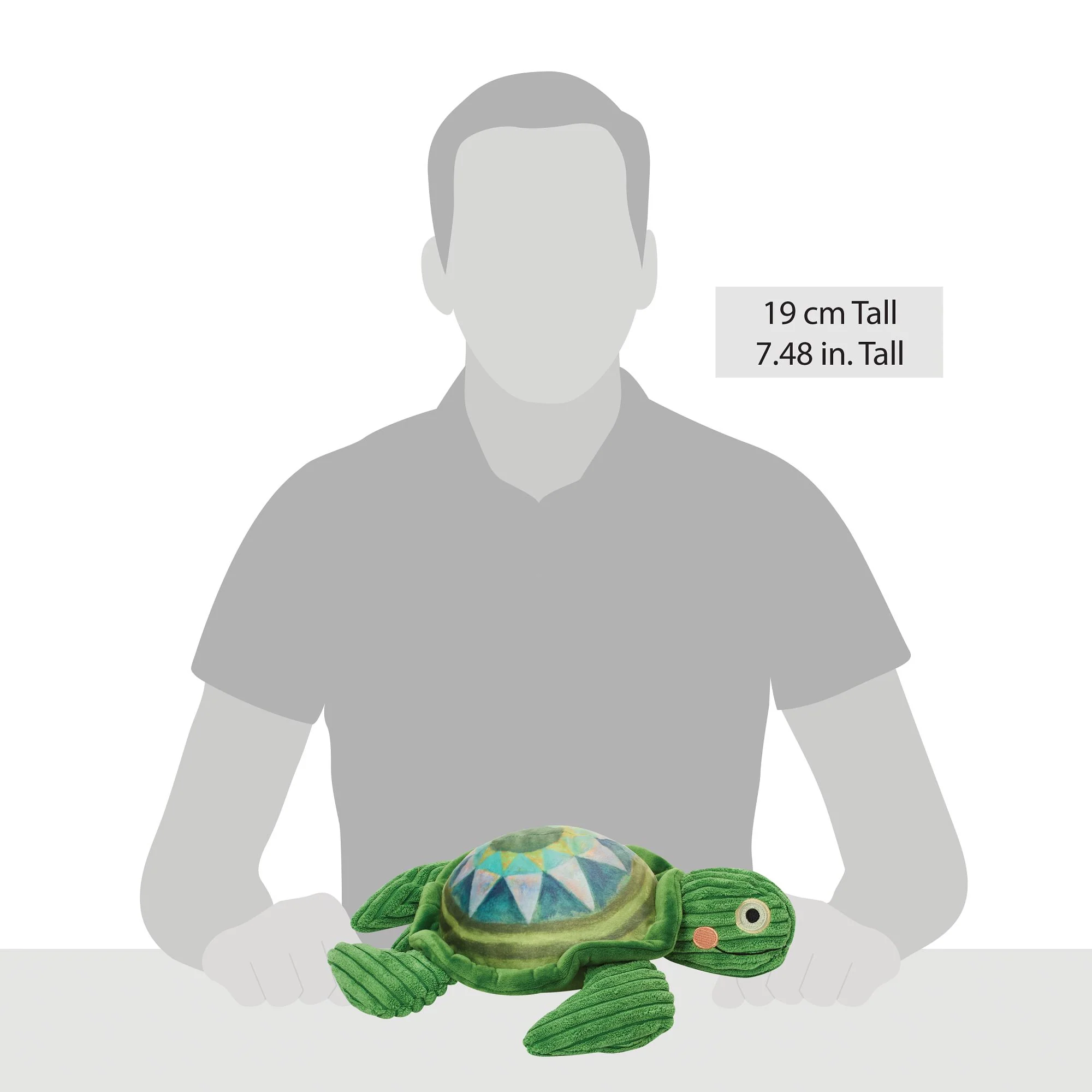 Murphy the Turtle Large Plush by Allen Designs - Image 6