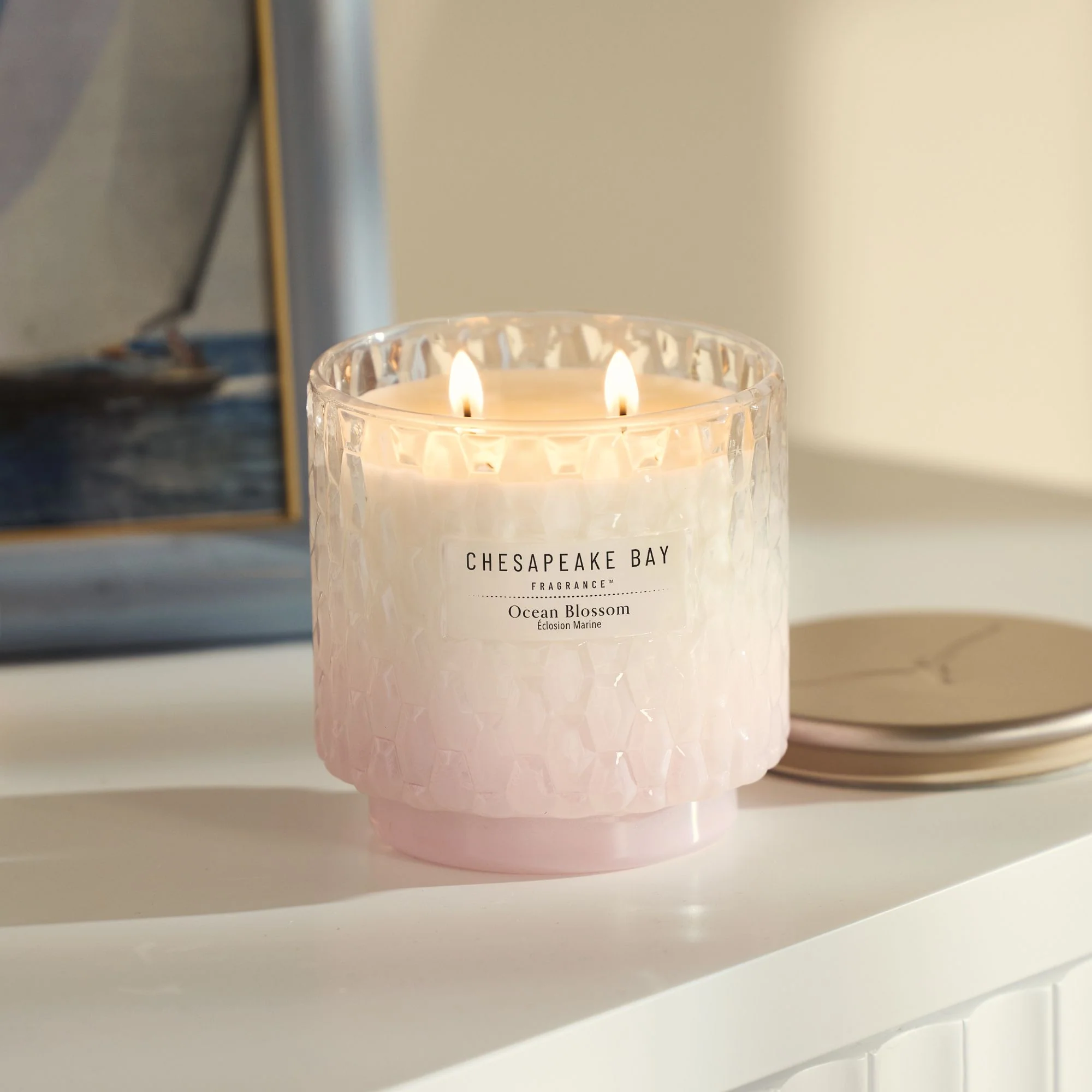 Ocean Blossom Large Candle by Chesapeake Bay - Image 2
