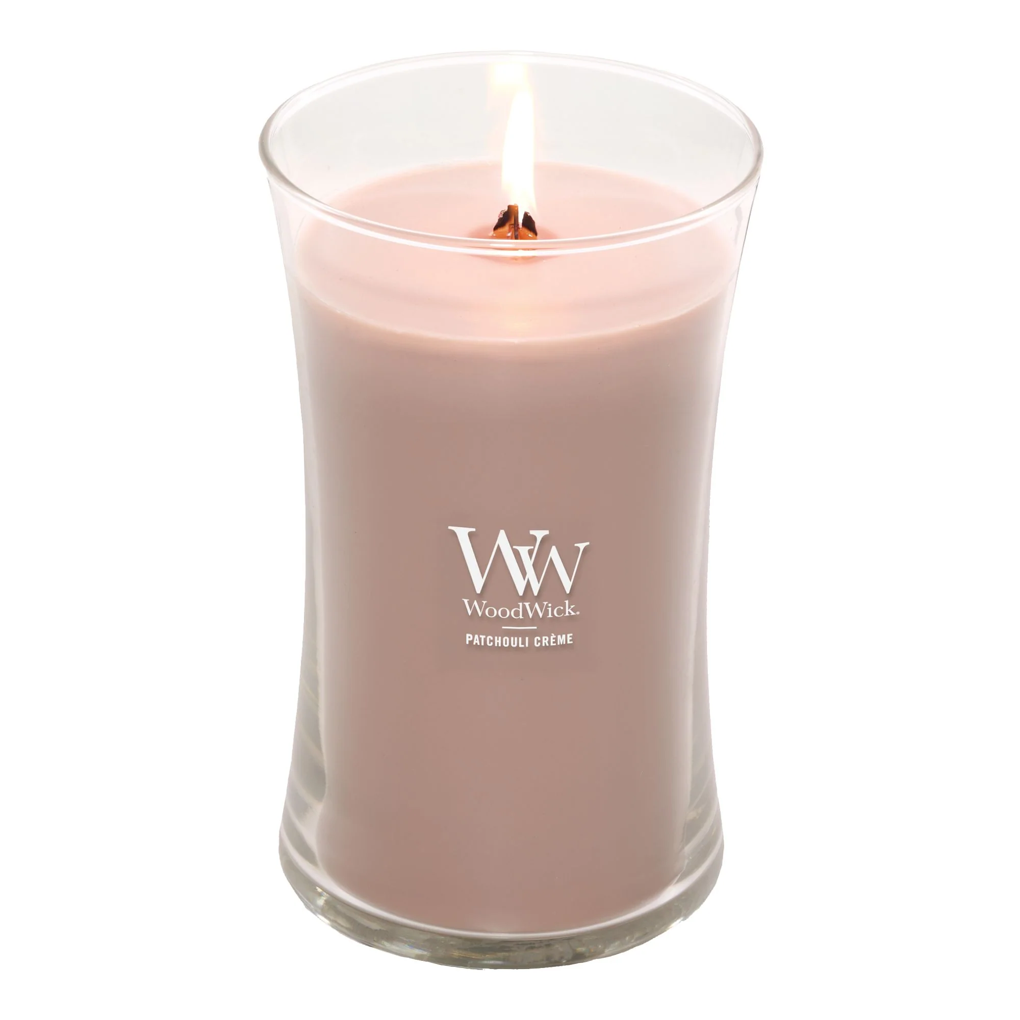 Patchouli Creme Large Hourglas by WoodWick - Image 3