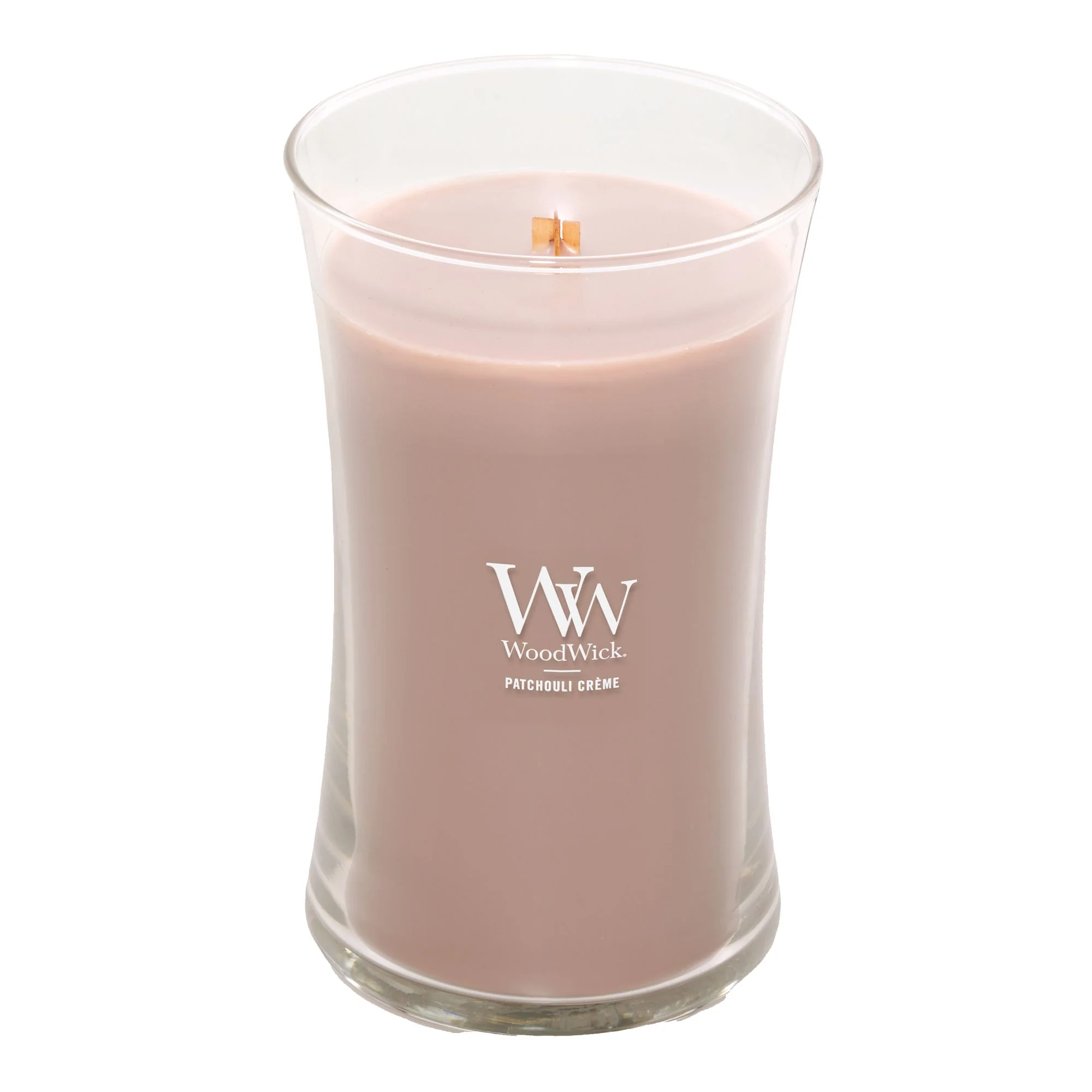 Patchouli Creme Large Hourglas by WoodWick - Image 7