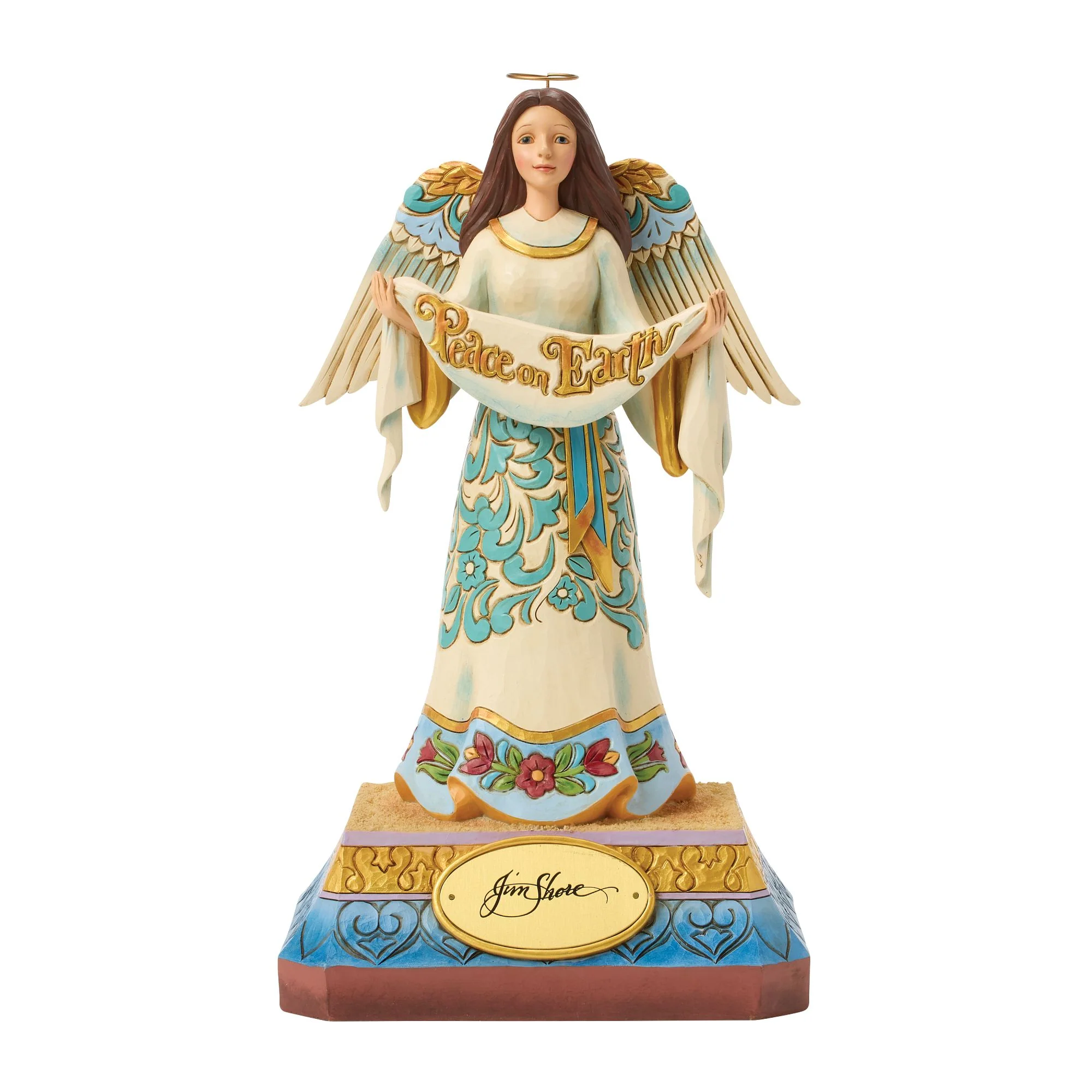 Peace on Earth Angel Figurine