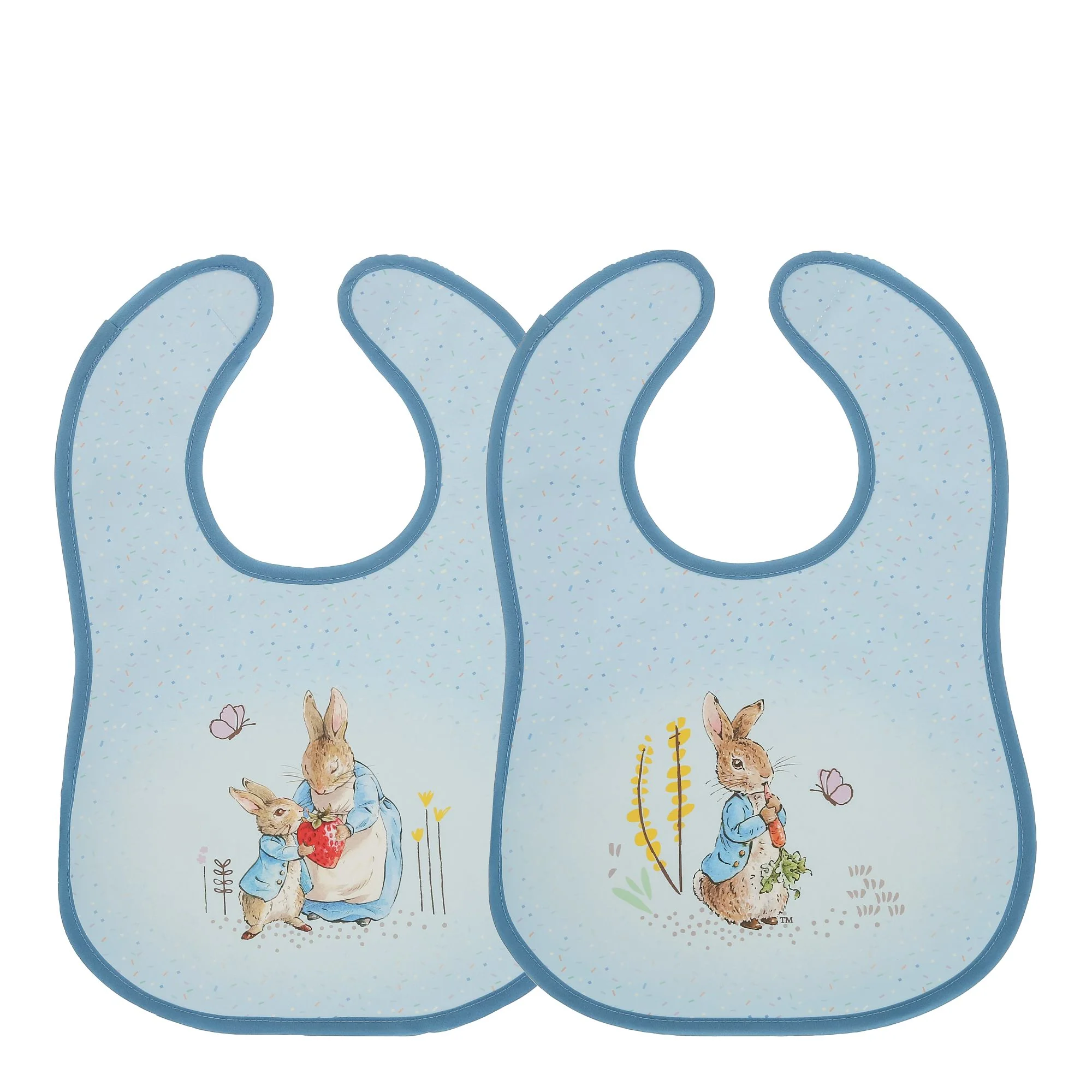 Peter Rabbit Children's Bibs (Set of 2)