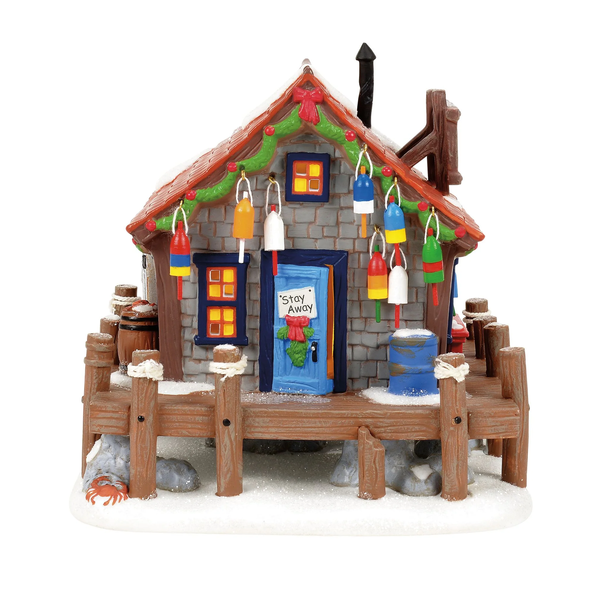 Pete's Crabby Christmas Disney Village by D56