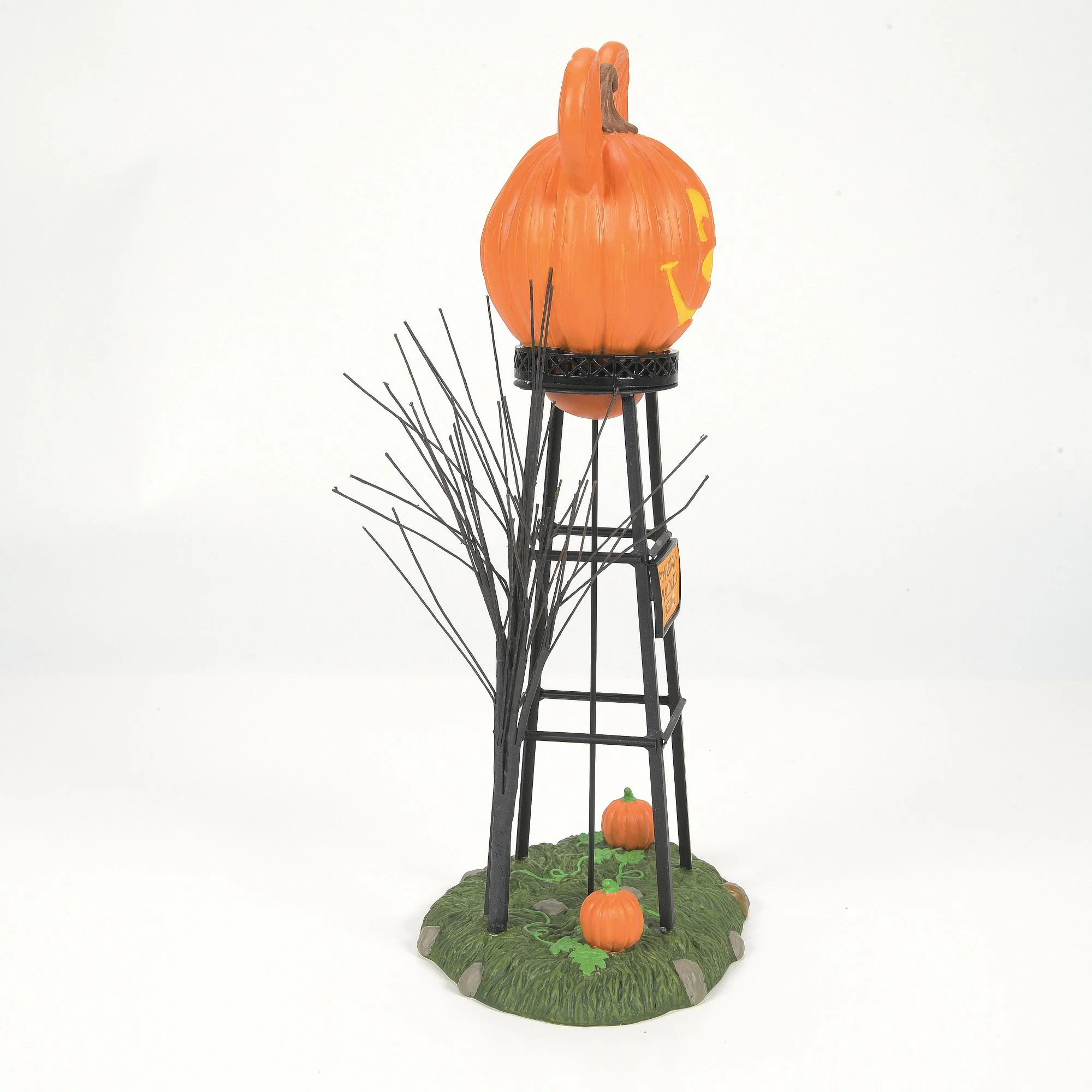 Pumpkintown Water Tower - Disney Village by D56 - Image 2