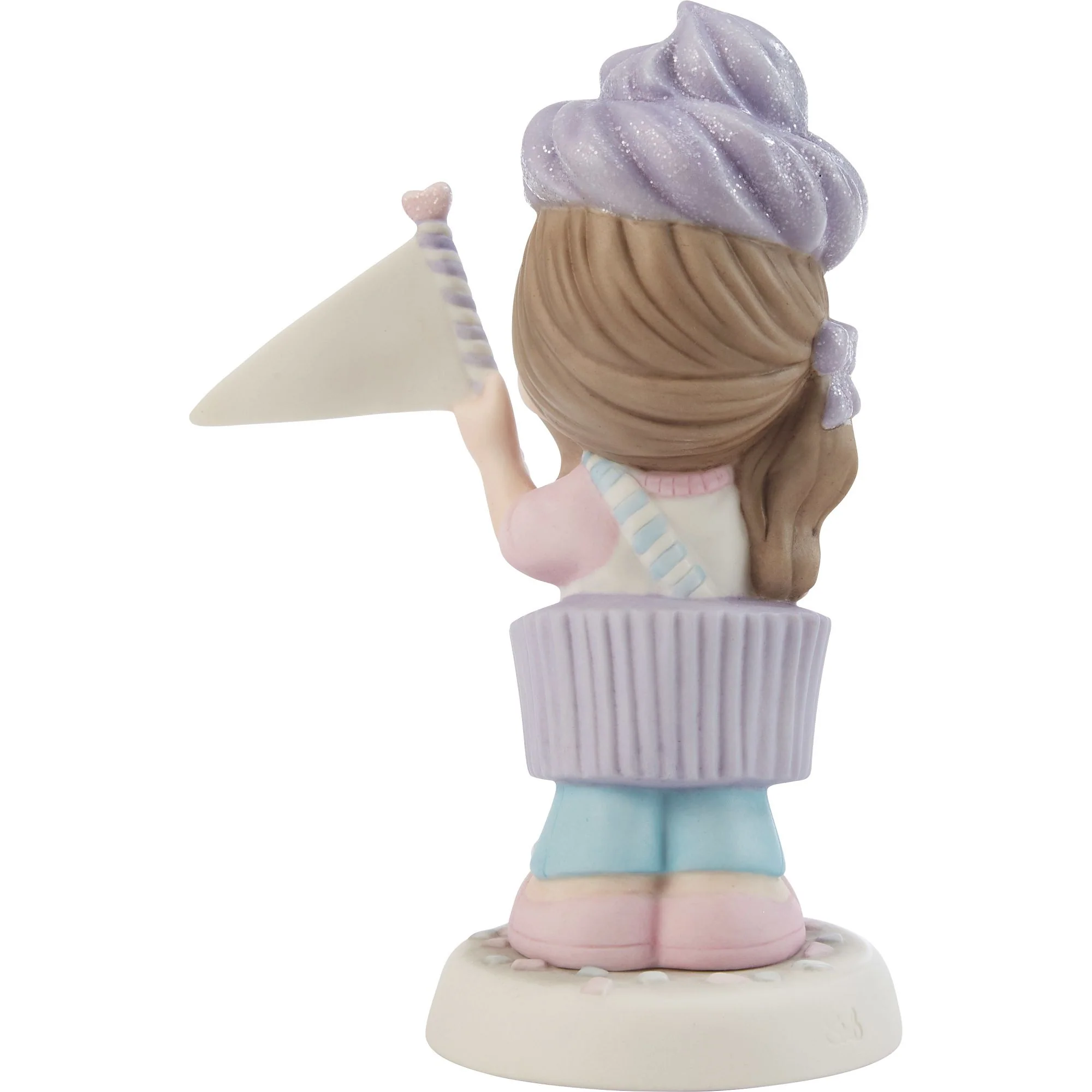 Purple Cupcake Girl Figurine by Precious Moments - Image 2