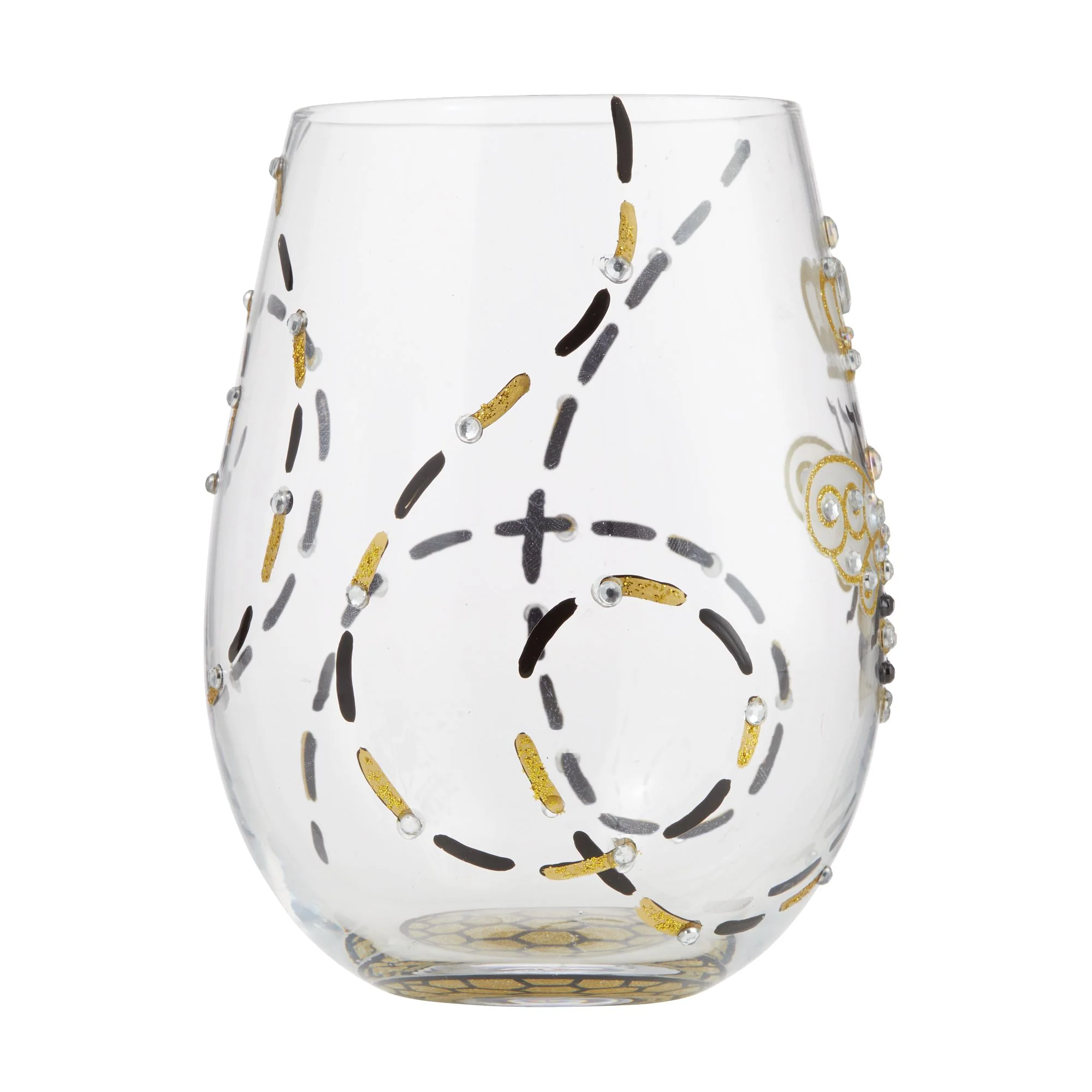 Queen Bee Stemless Glass by Lolita - Image 4