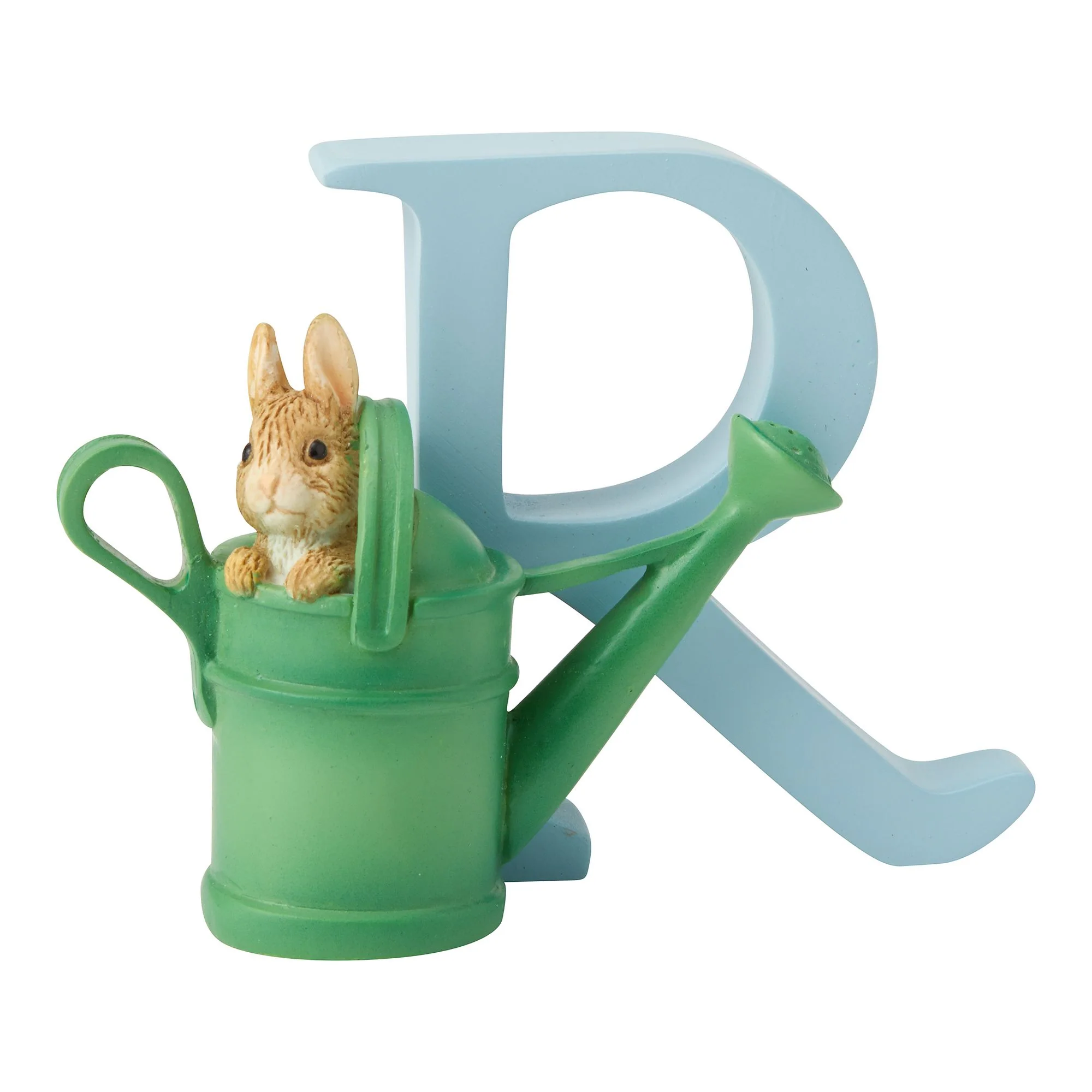 R - Peter Rabbit Watering Can Decorative Alphabet Letter - Image 2