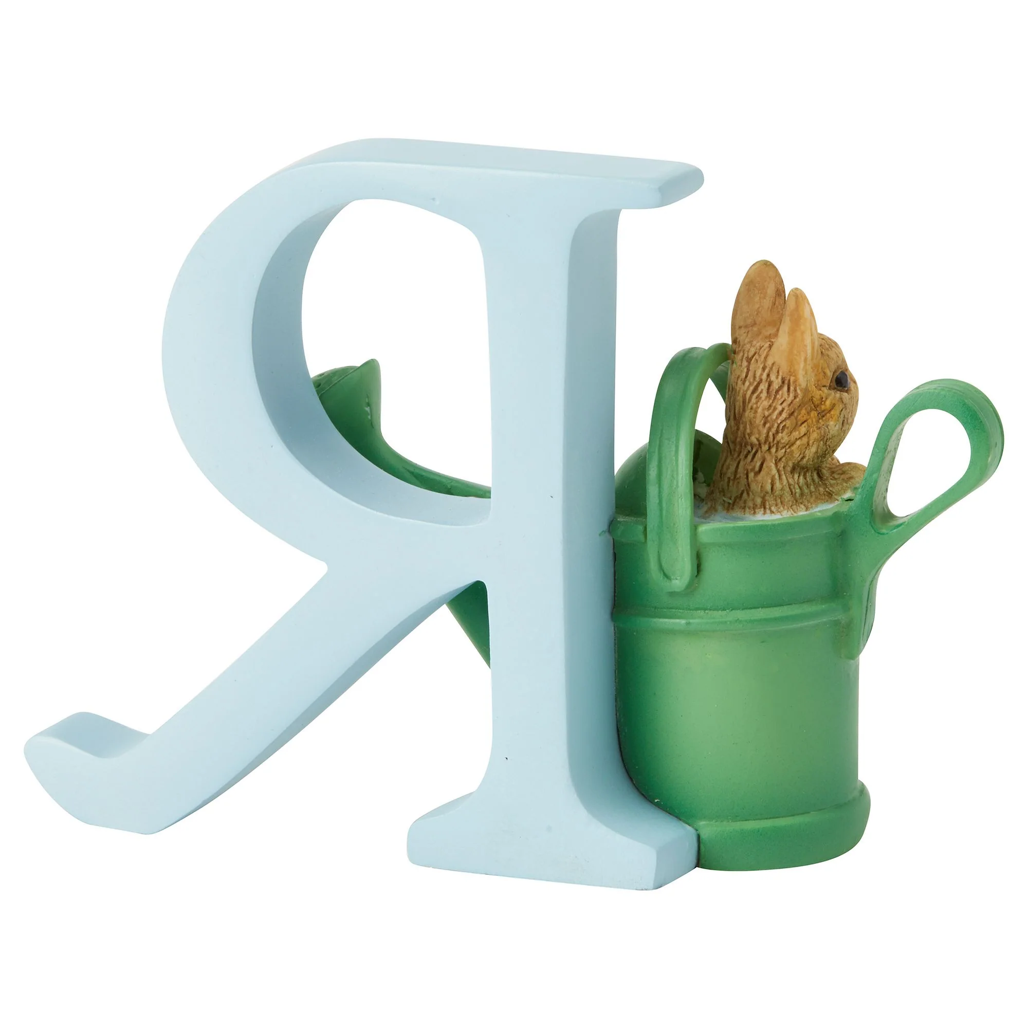 R - Peter Rabbit Watering Can Decorative Alphabet Letter - Image 3
