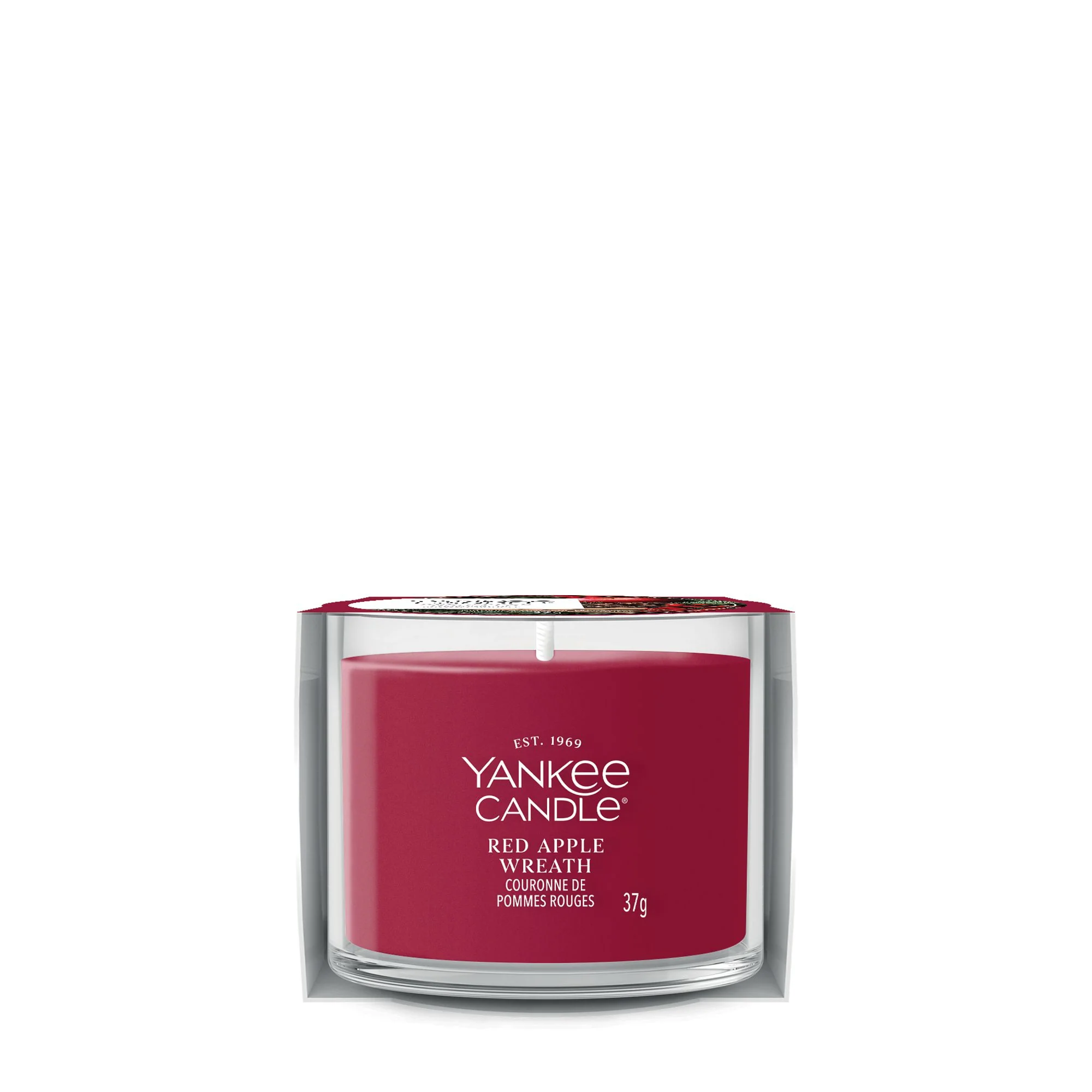Red Apple Wreath Mini Filled Votive by Yankee Candle