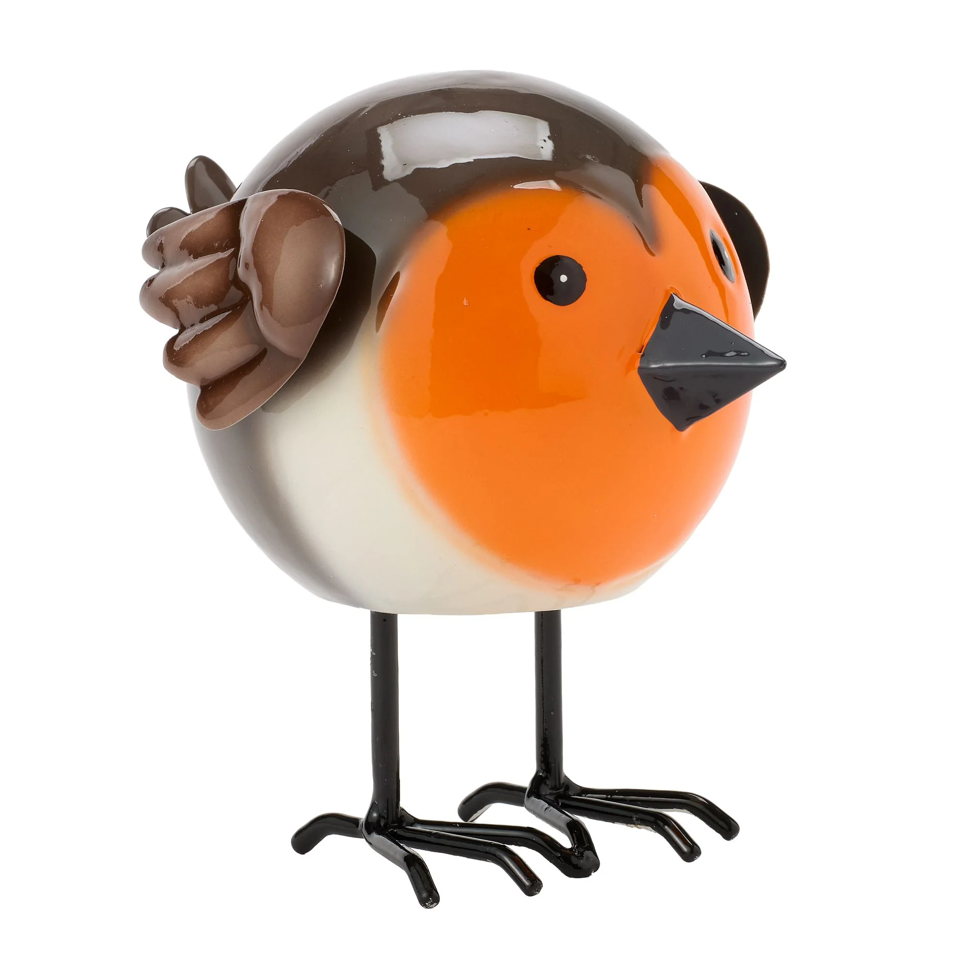 Robin Metal Ornament - Image 2