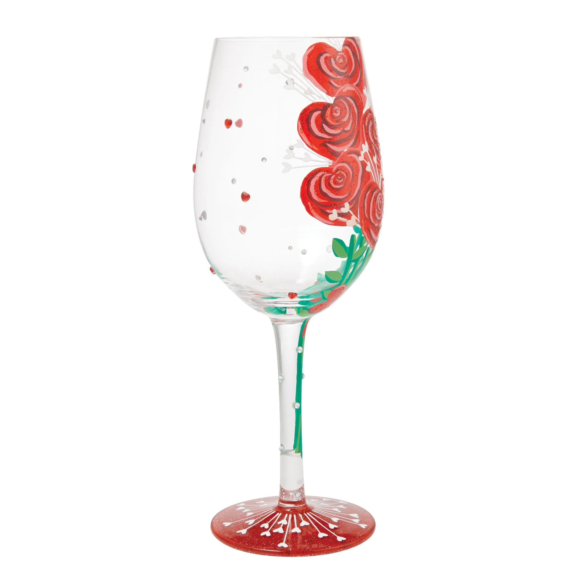 Rose Bouquet Wine Glass by Lolita - Image 6
