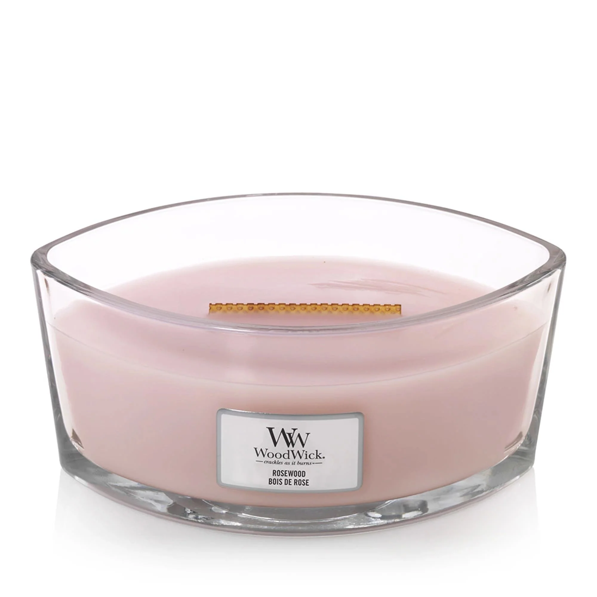 Wood Wick Candle Rosewood Ellipse