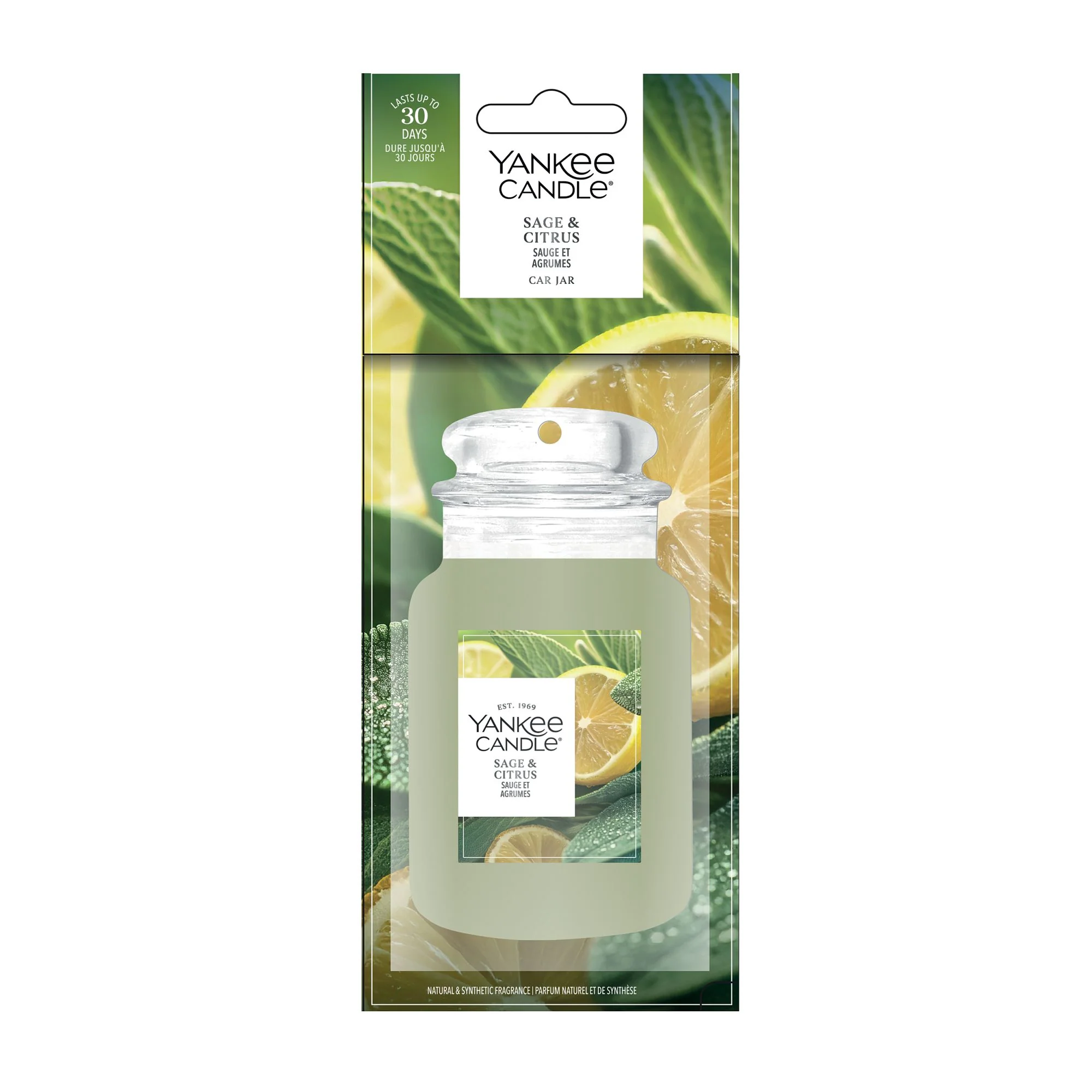 Sage & Citrus Car Jar by Yankee Candle