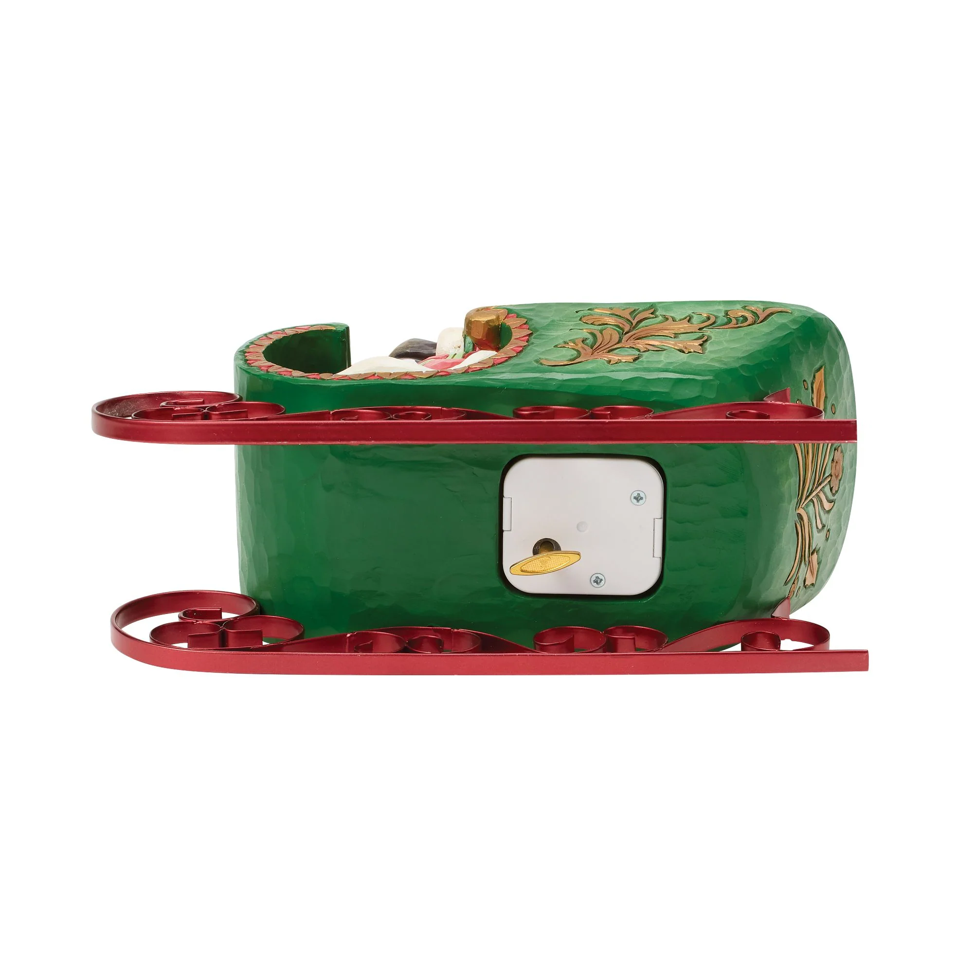 Santa in a Musical Sleigh Special Edition Figurine - "Dashing Through the Snow" - Image 7