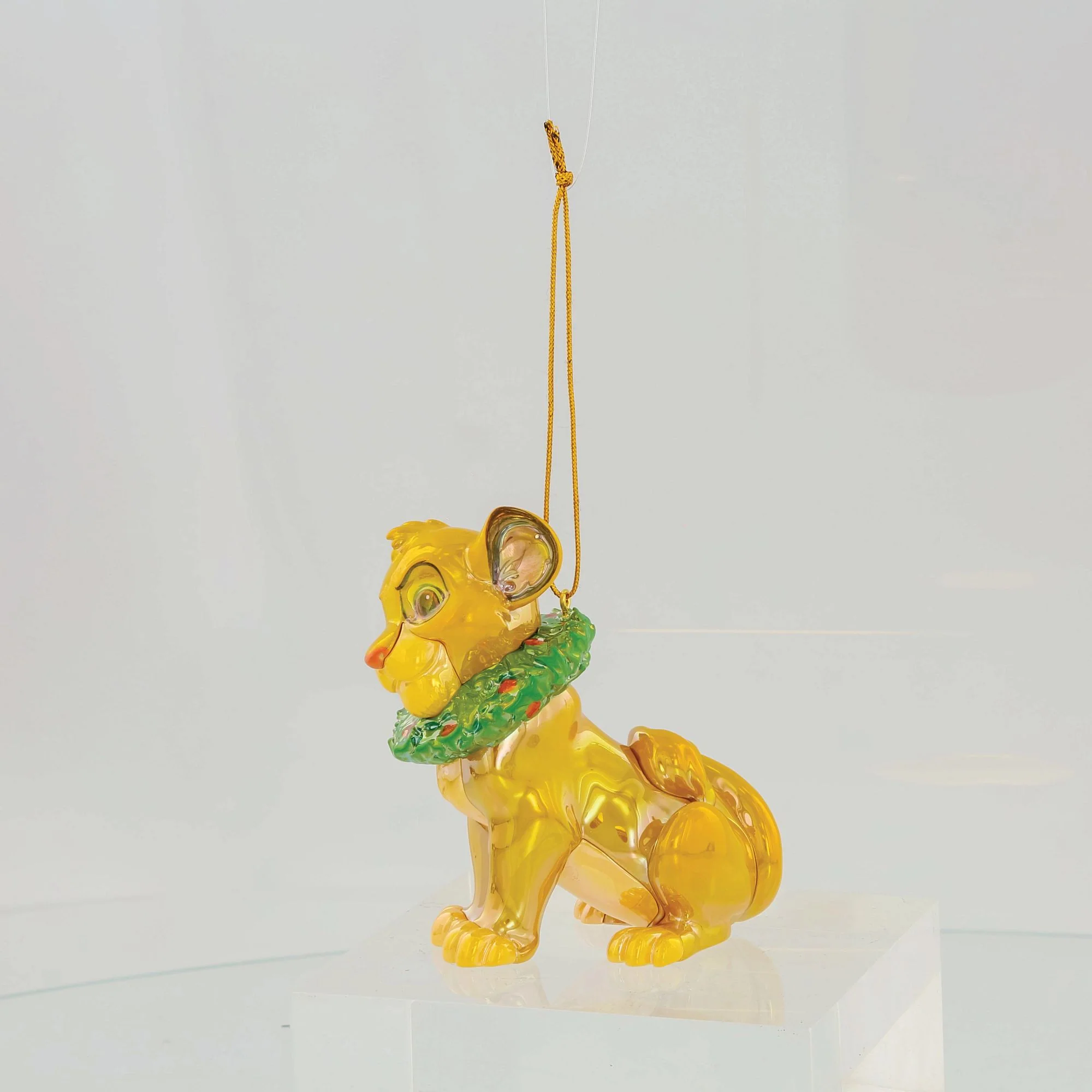 Simba with Wreath Hanging Ornament by Department 56 - Image 3