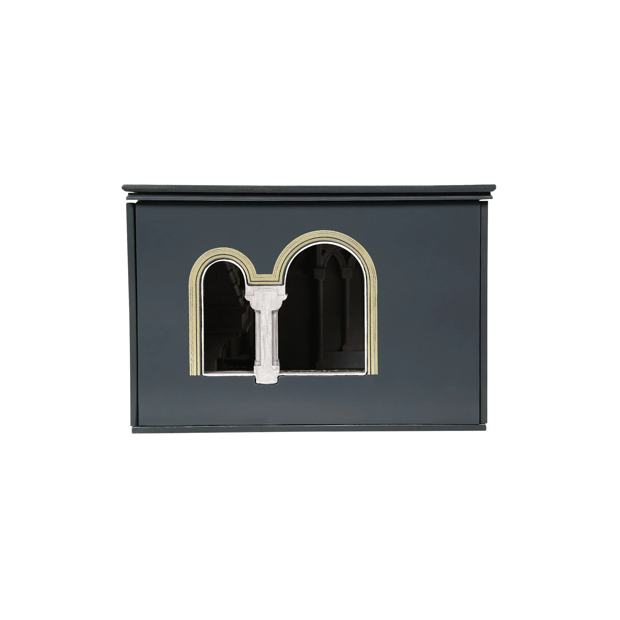 Limited Edition Slytherin Common Room (Room with a View) Illuminated Diorama by Department 56 - Image 5