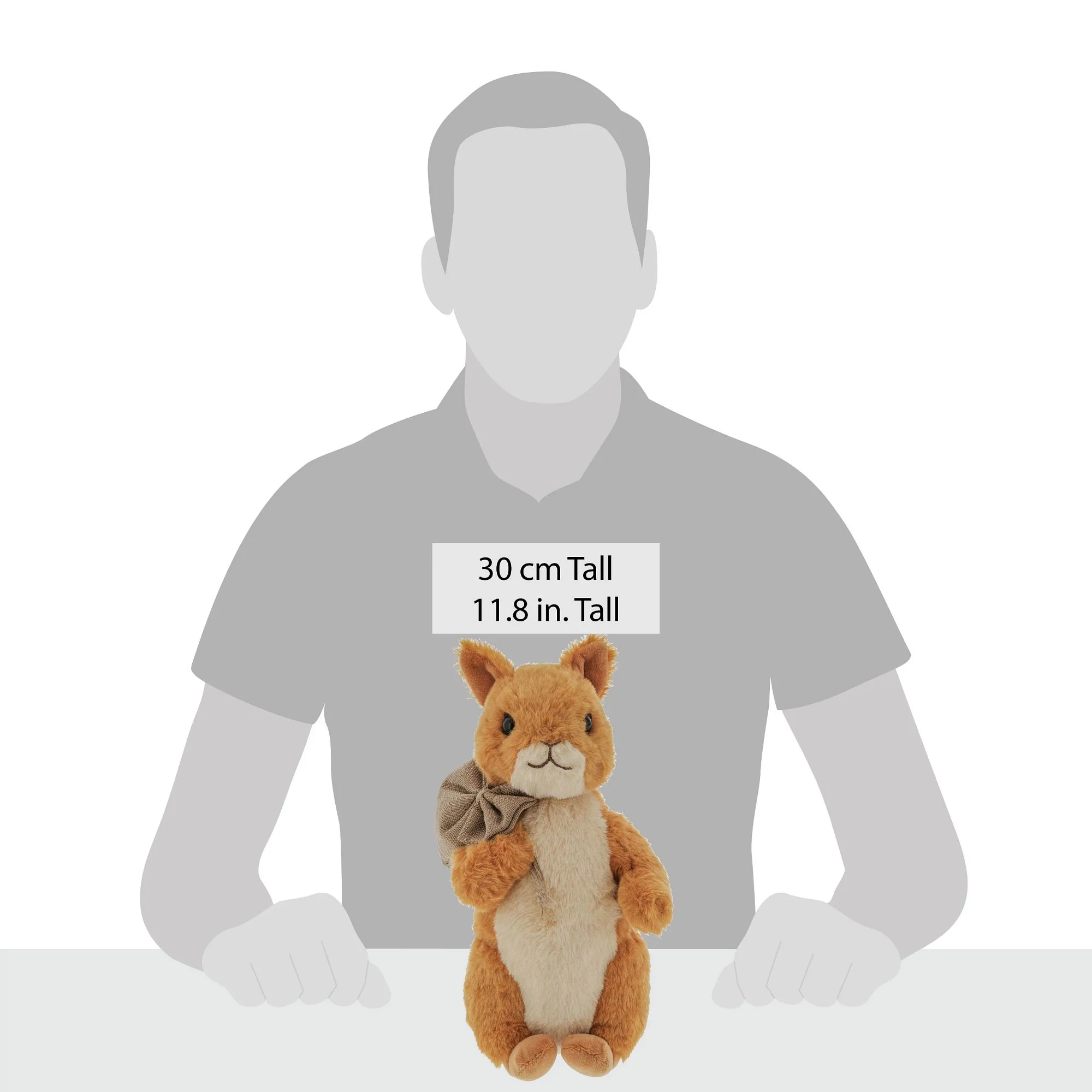 Squirrel Nutkin Large Soft Toy - Image 6