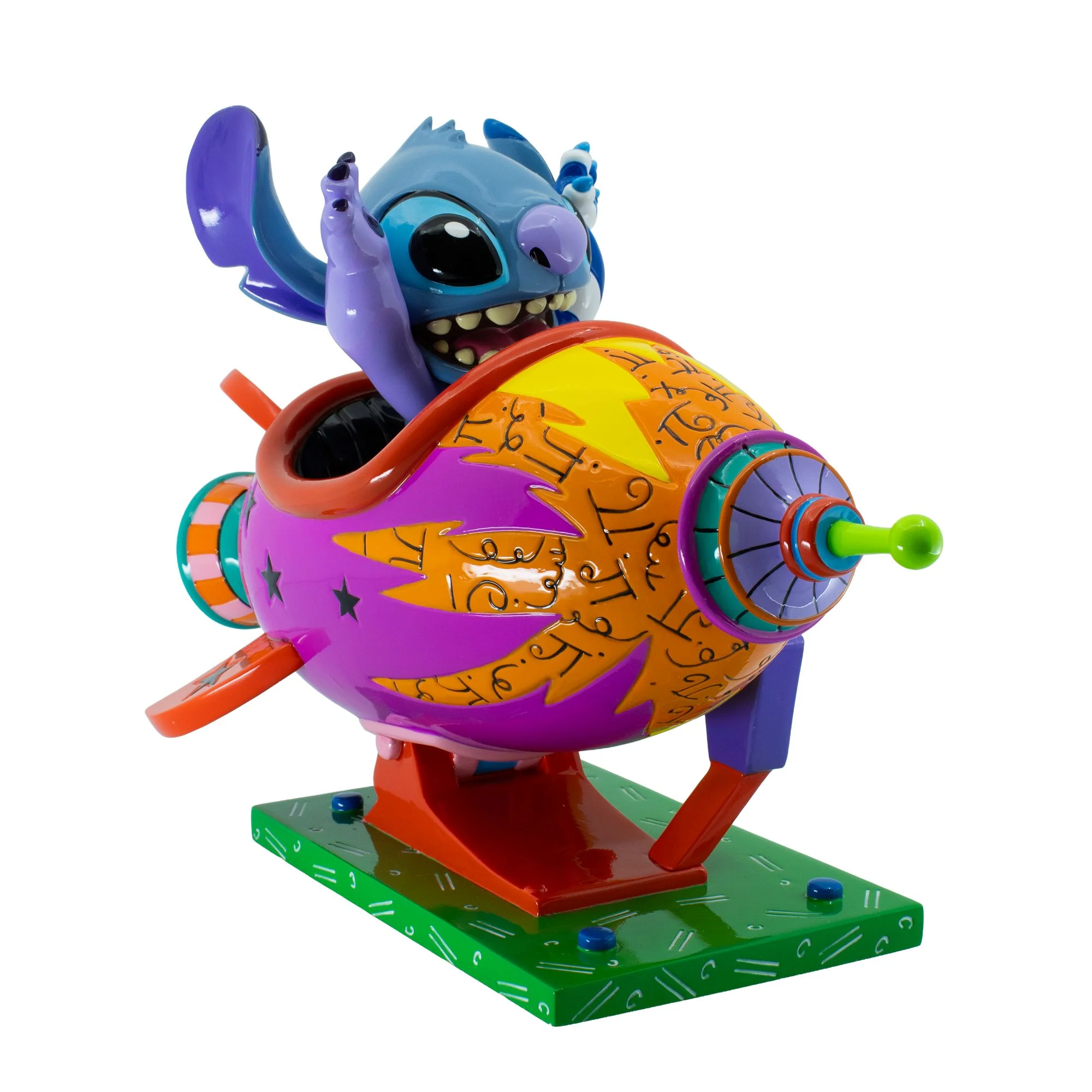 Stitch Rocket Ship Figurine - Image 4