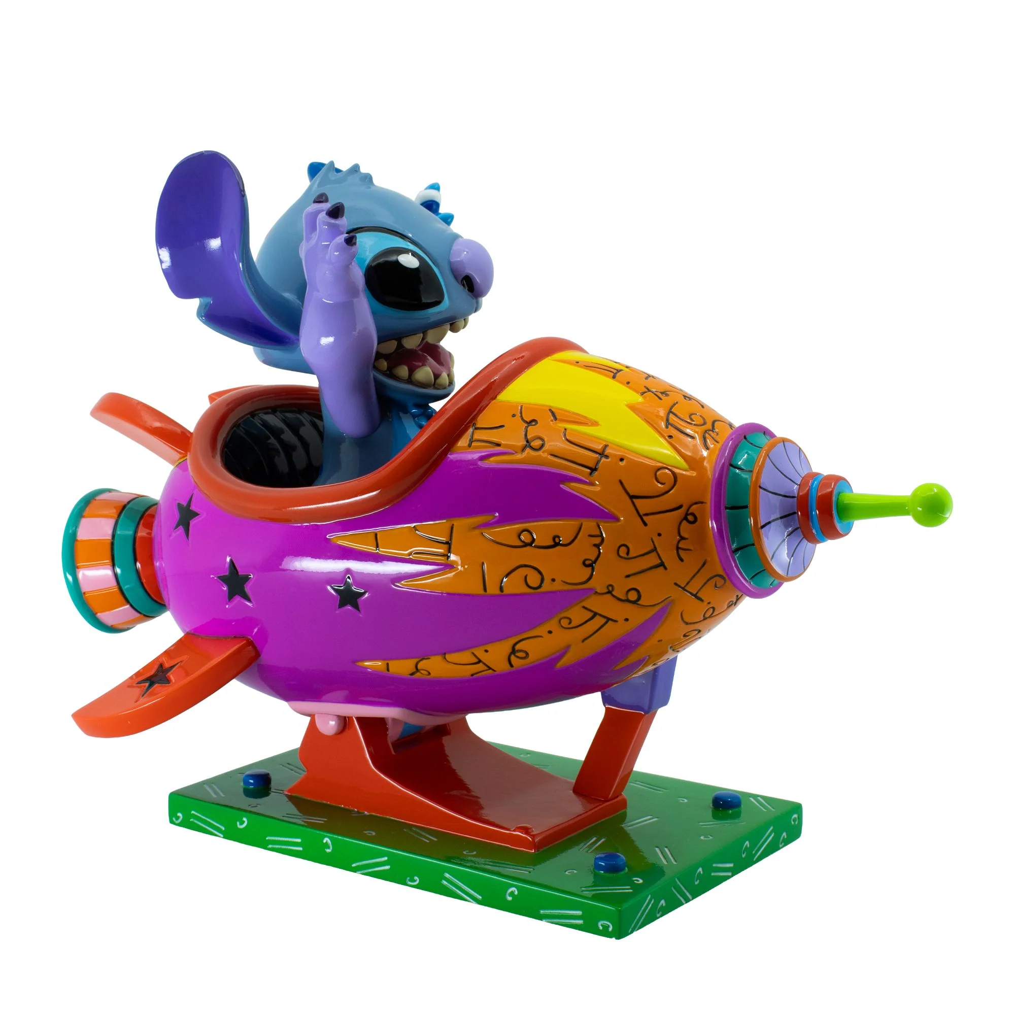 Stitch Rocket Ship Figurine - Image 5
