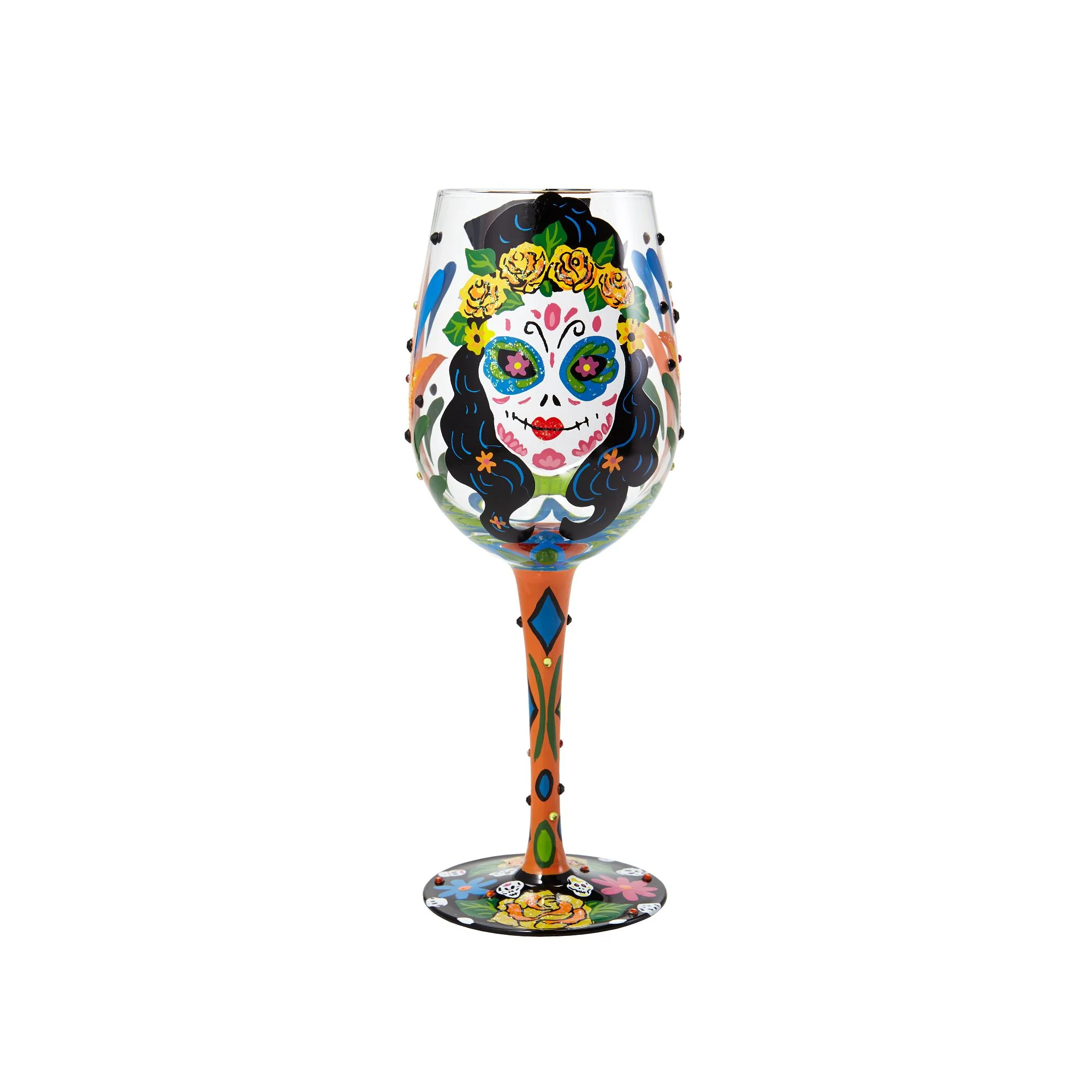 Sugar Skulls Wine Glass by Lolita - Image 5