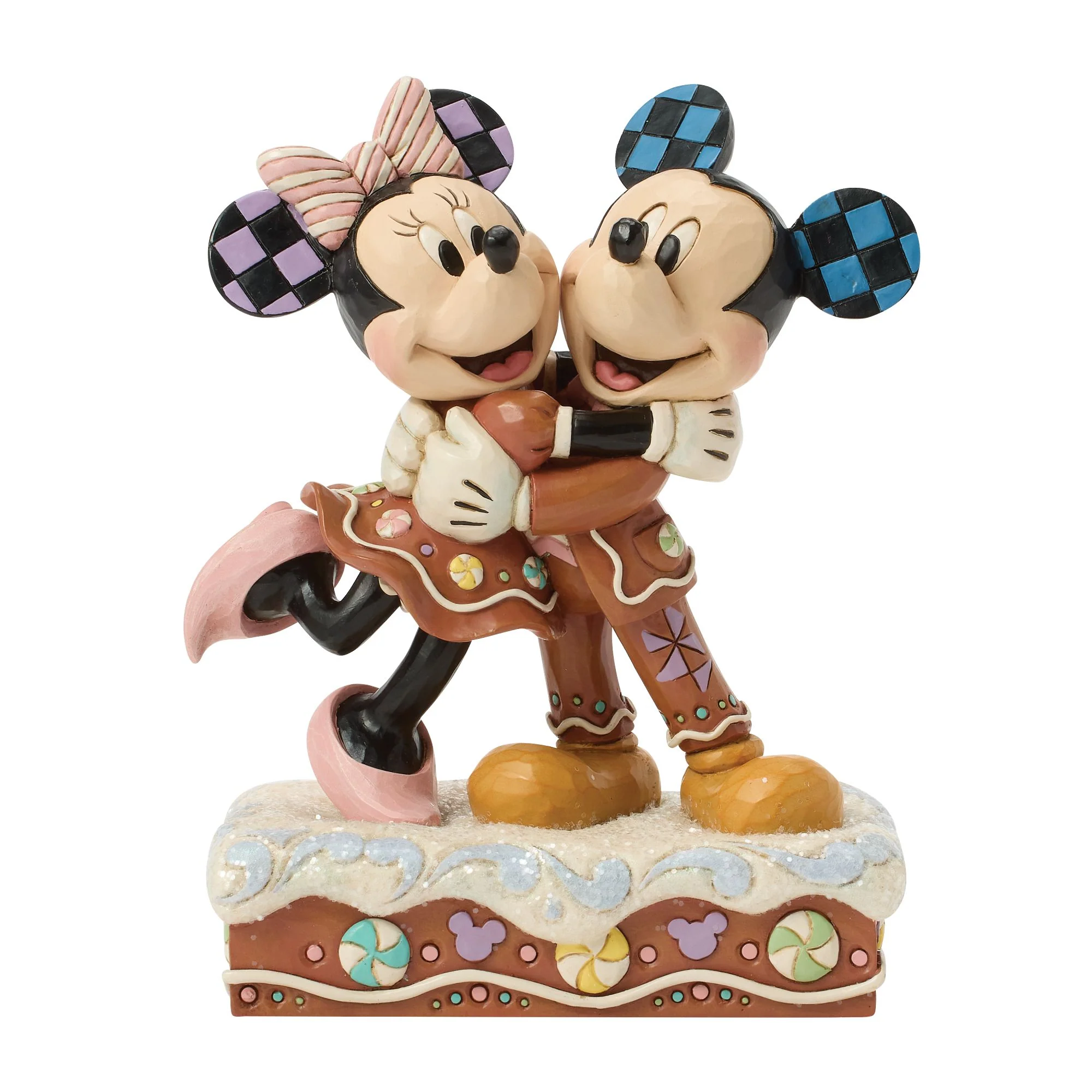Sugarcoated Sweethearts (Mickey and Minnie Gingerbread Figurine)