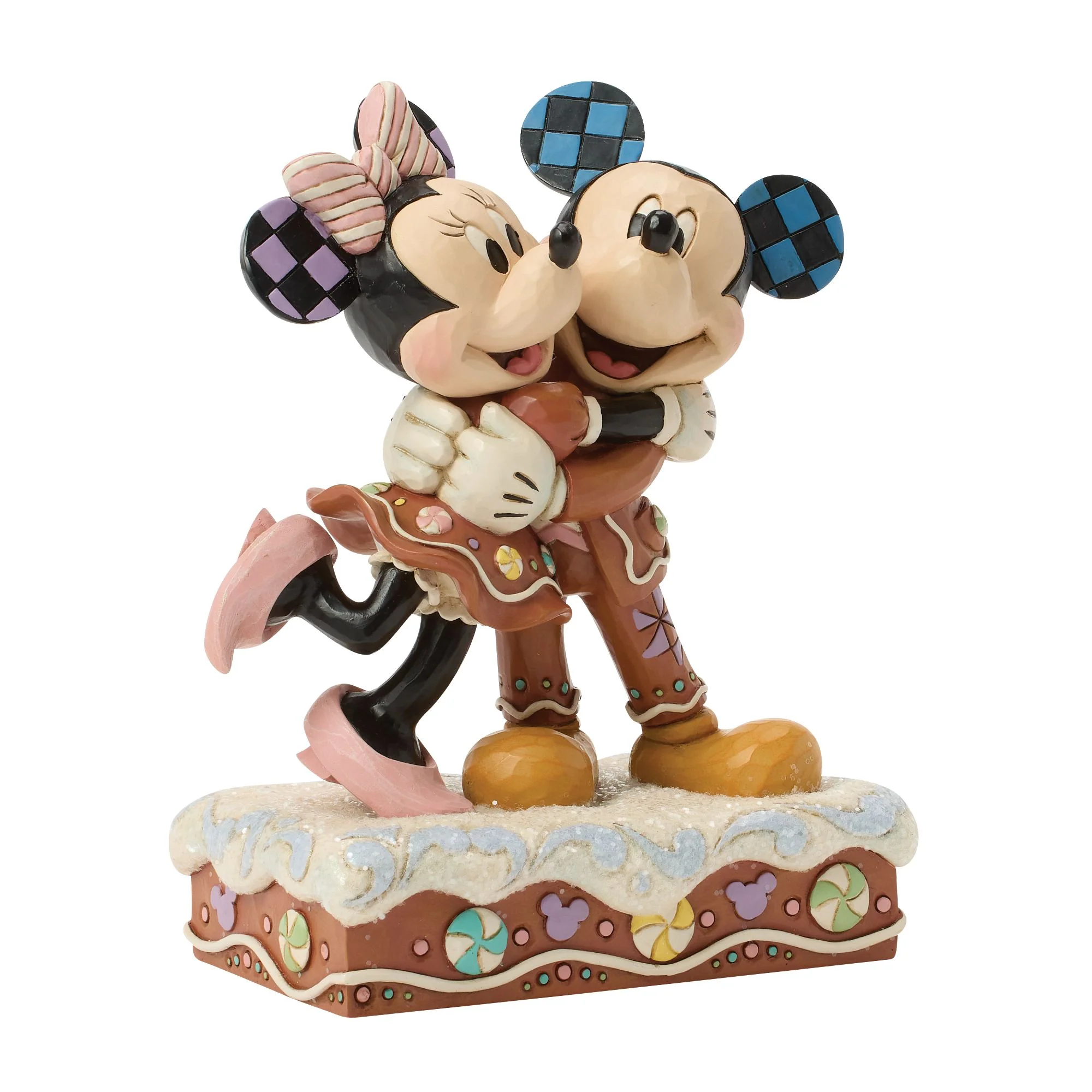 Sugarcoated Sweethearts (Mickey and Minnie Gingerbread Figurine) - Image 2