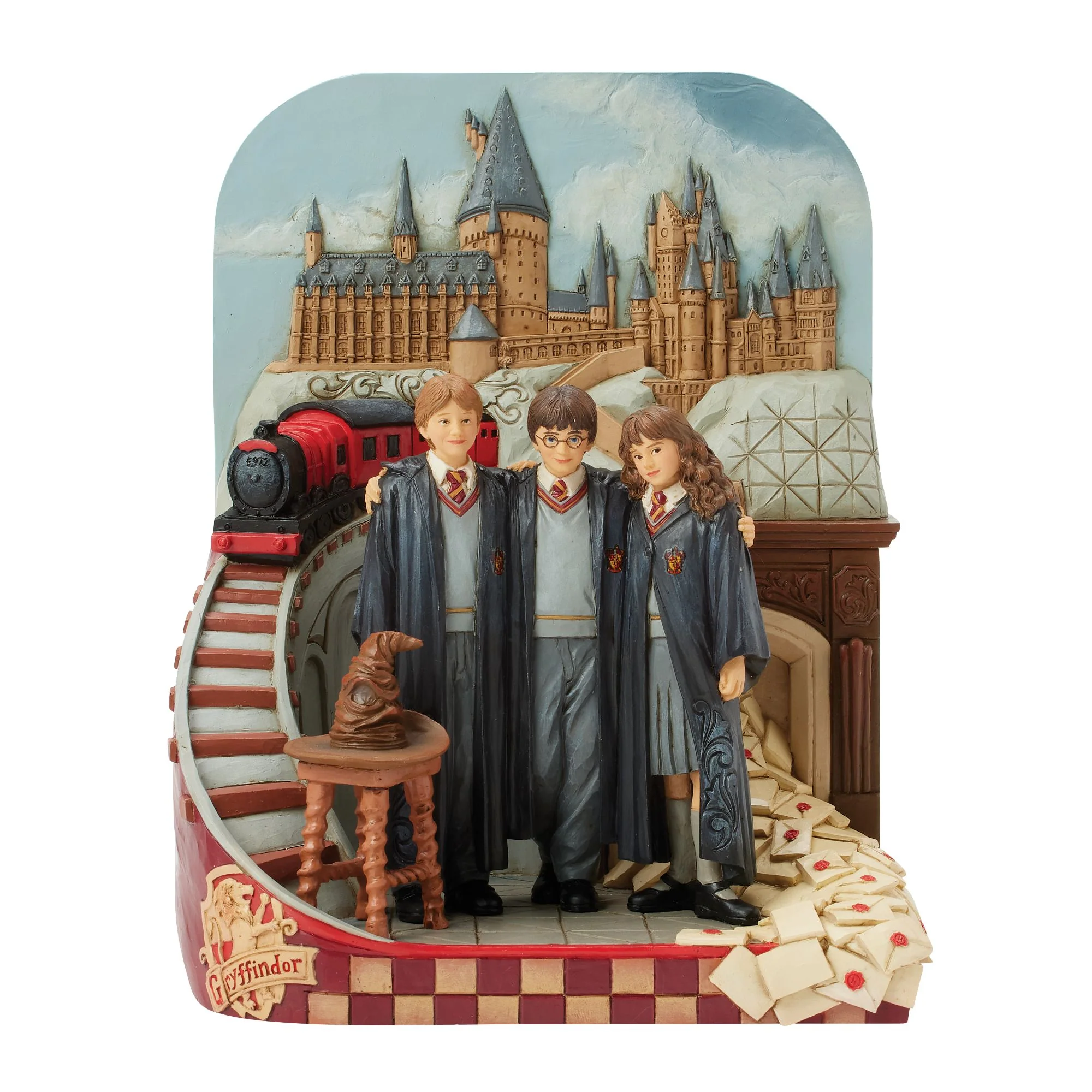 Harry Potter Trio Scene Figurine - "The Journey Begins"