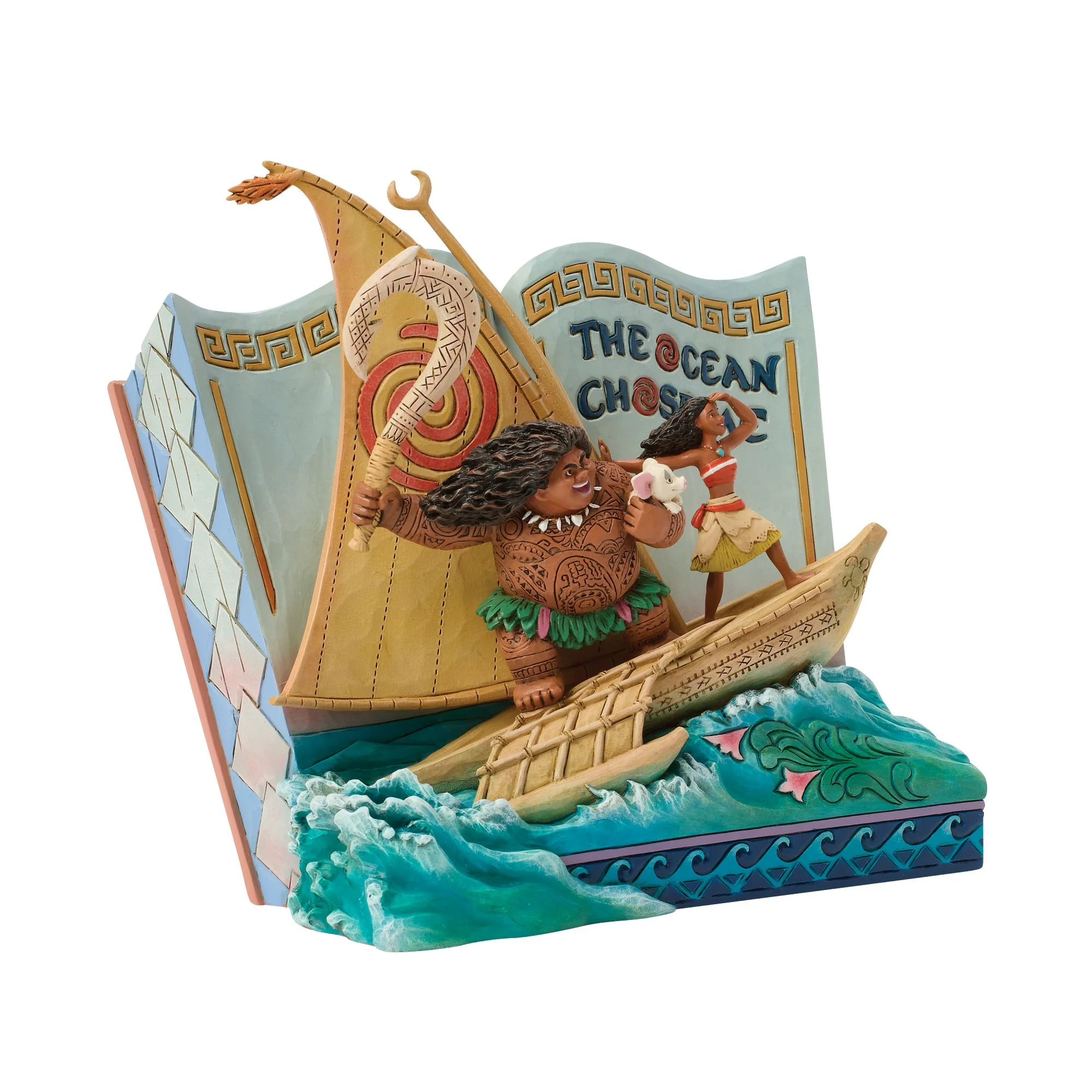 The Ocean Chose Me (Moana Storybook Figurine) - Image 2