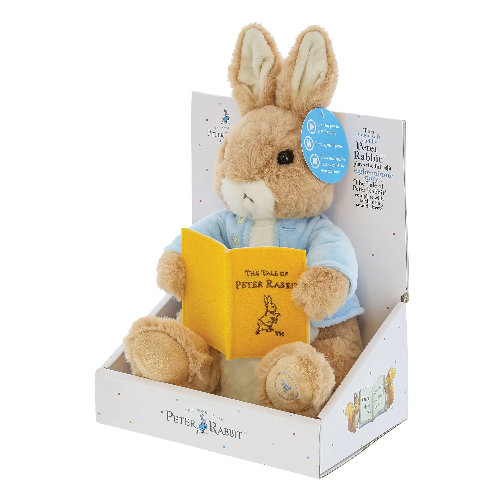 The Tale of Peter Rabbit Animated Soft Toy - Image 5