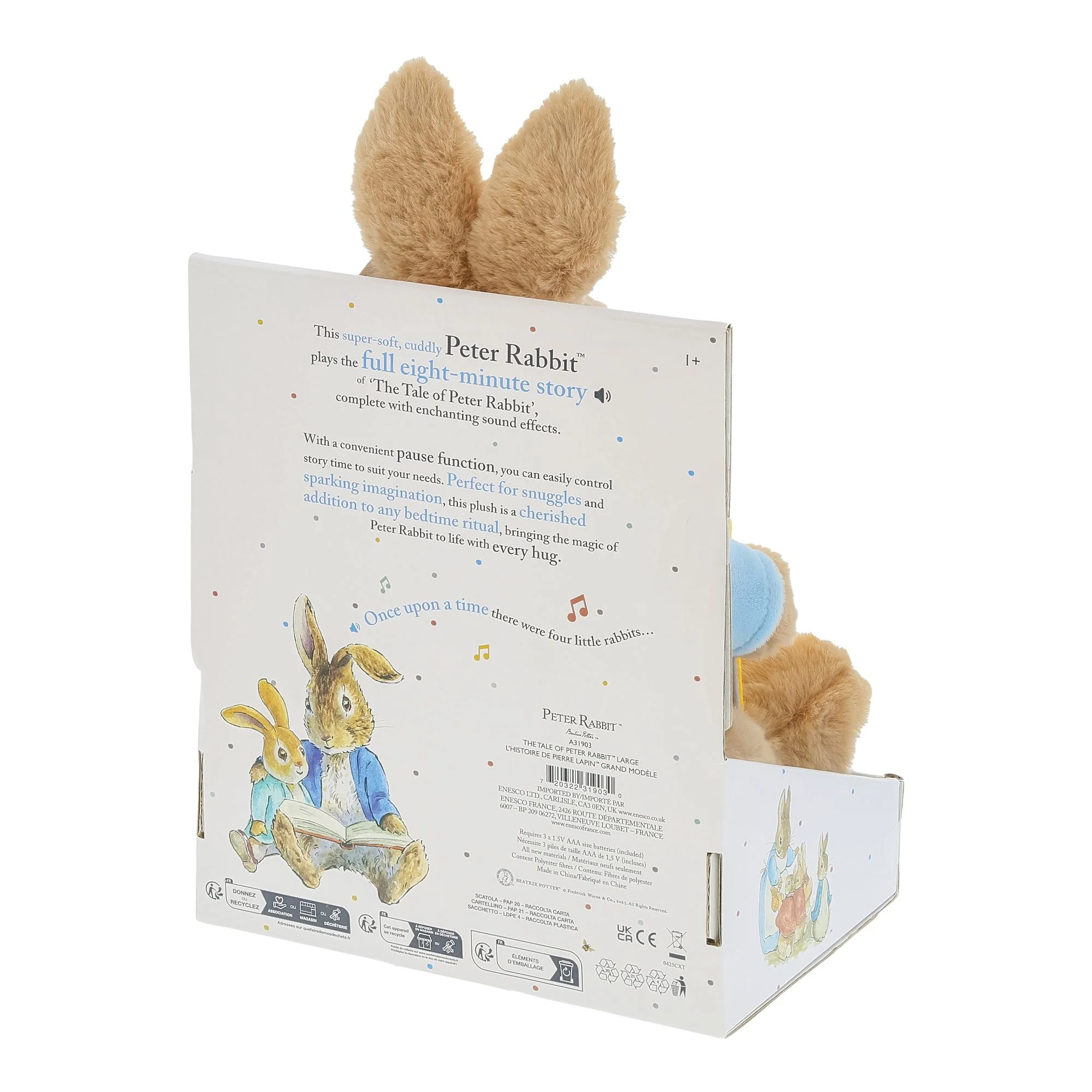 The Tale of Peter Rabbit Animated Soft Toy - Image 6