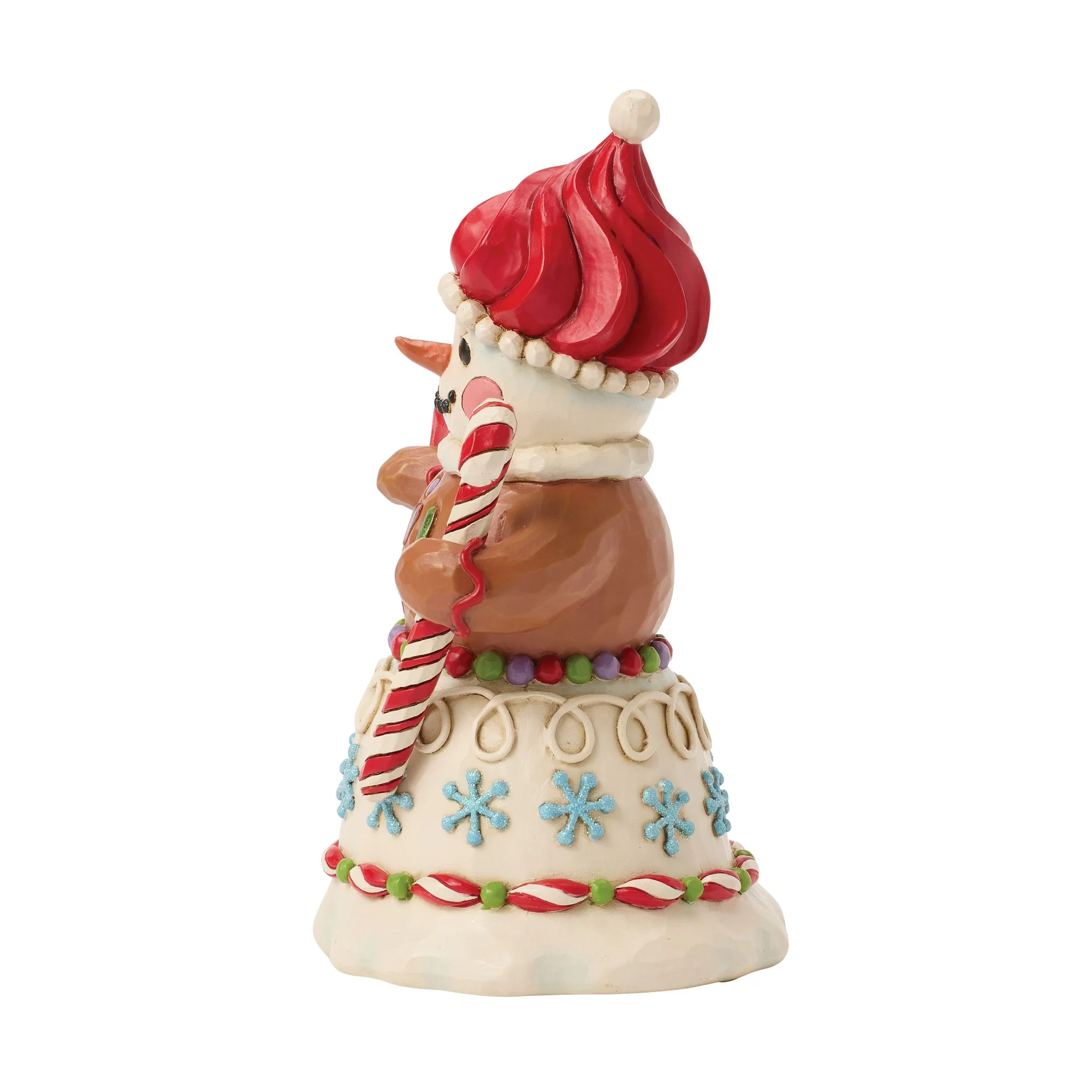 Gingerbread Snowman Figurine - Time for a Sweet Treat! - Image 2