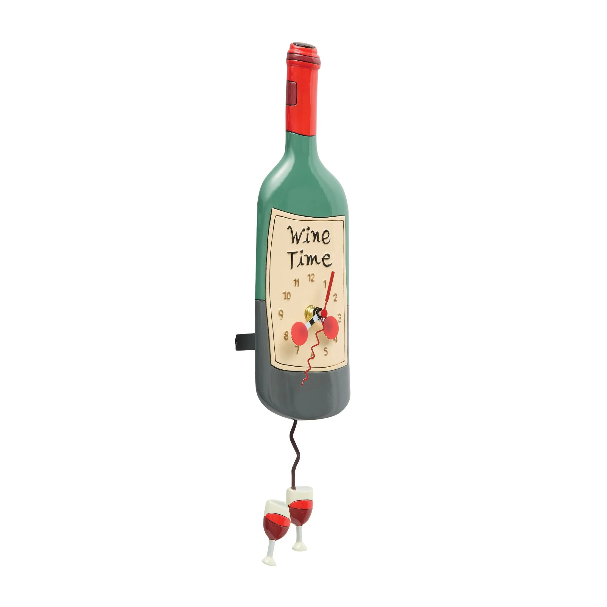 Time for Wine Wall Clock by Allen Designs - Image 3