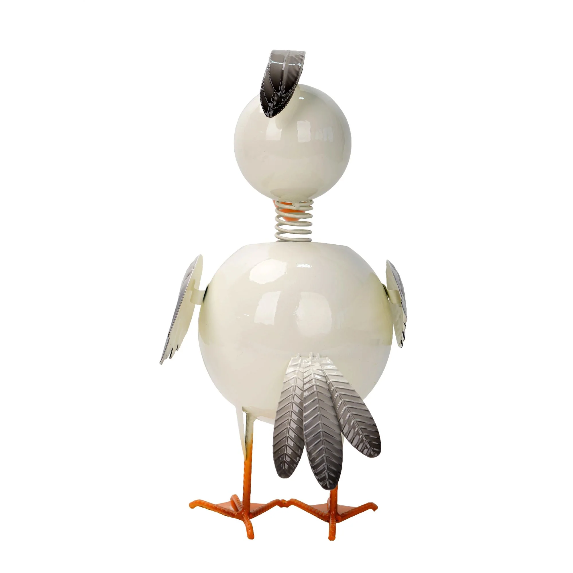 White Pelican Metal Ornament - Image 2