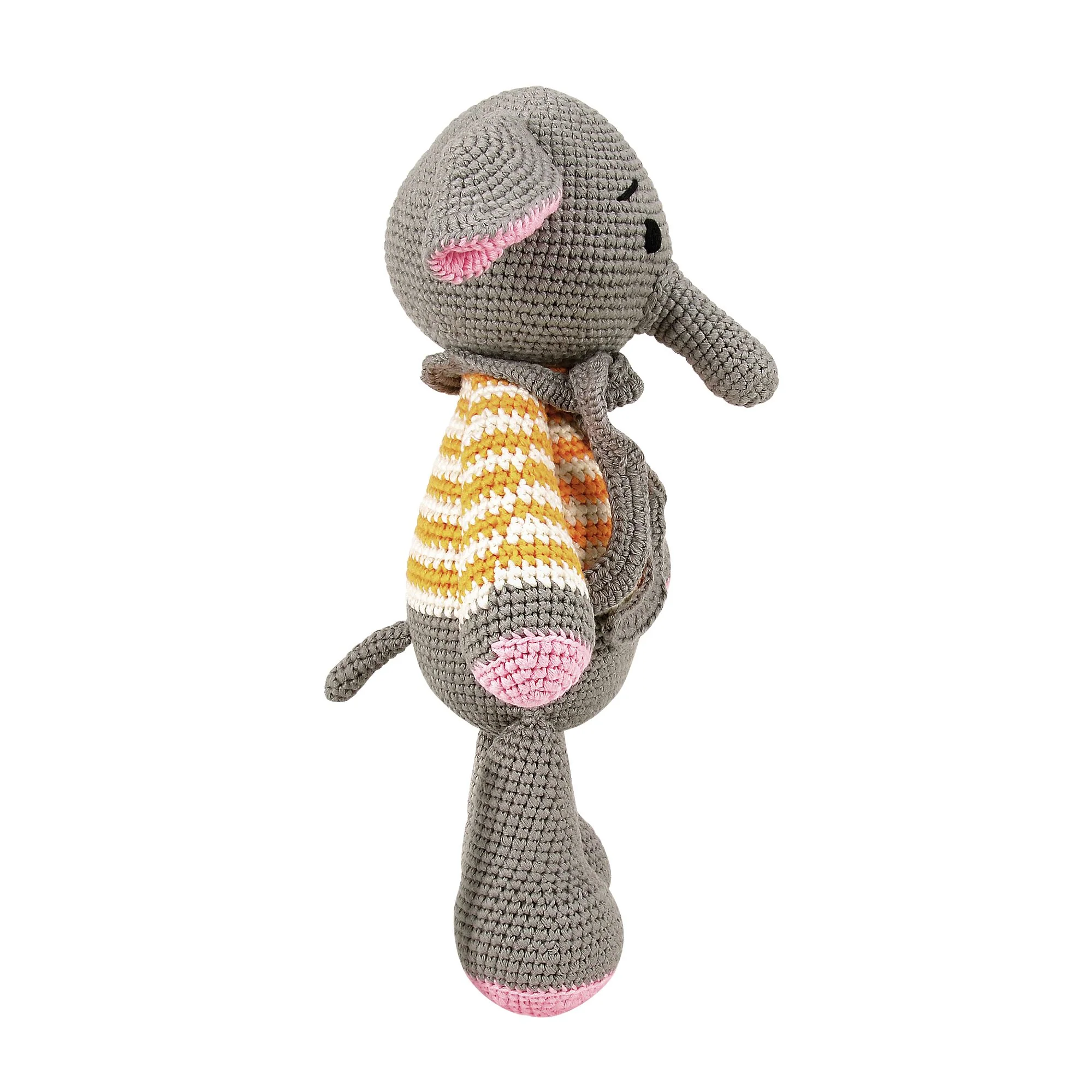 William the Elephant Soft Toy by Woolie - Image 4
