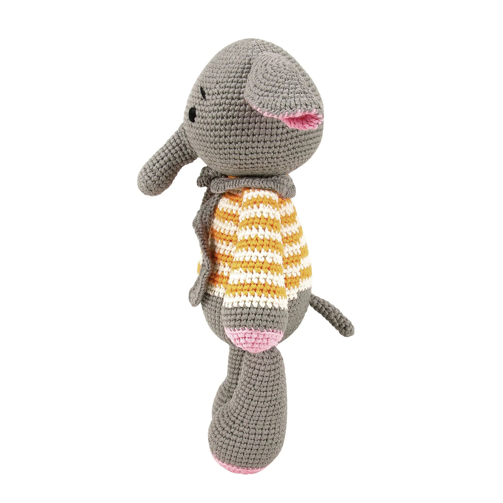 William the Elephant Soft Toy by Woolie - Image 6
