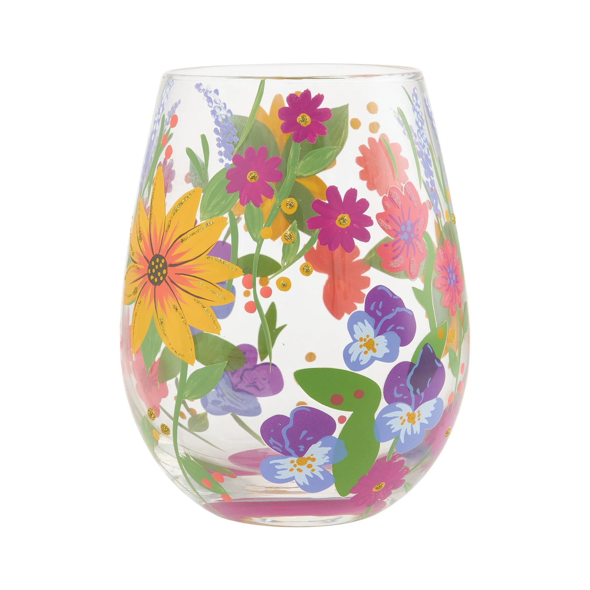 Wine in the Garden Stemless Glass - Image 3
