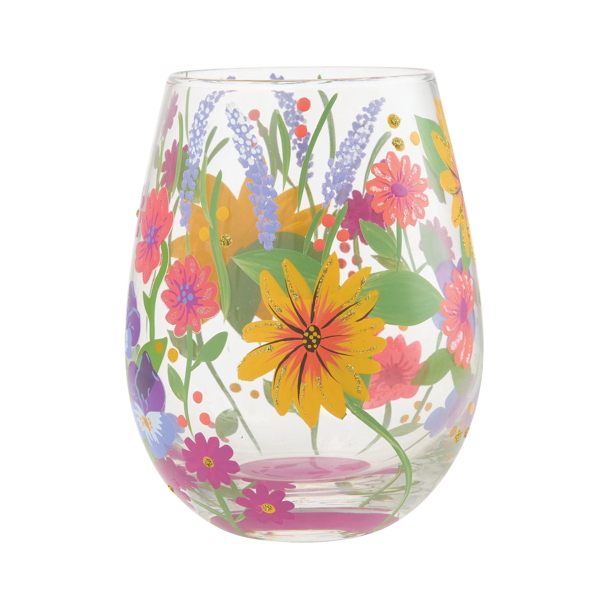 Wine in the Garden Stemless Glass - Image 4